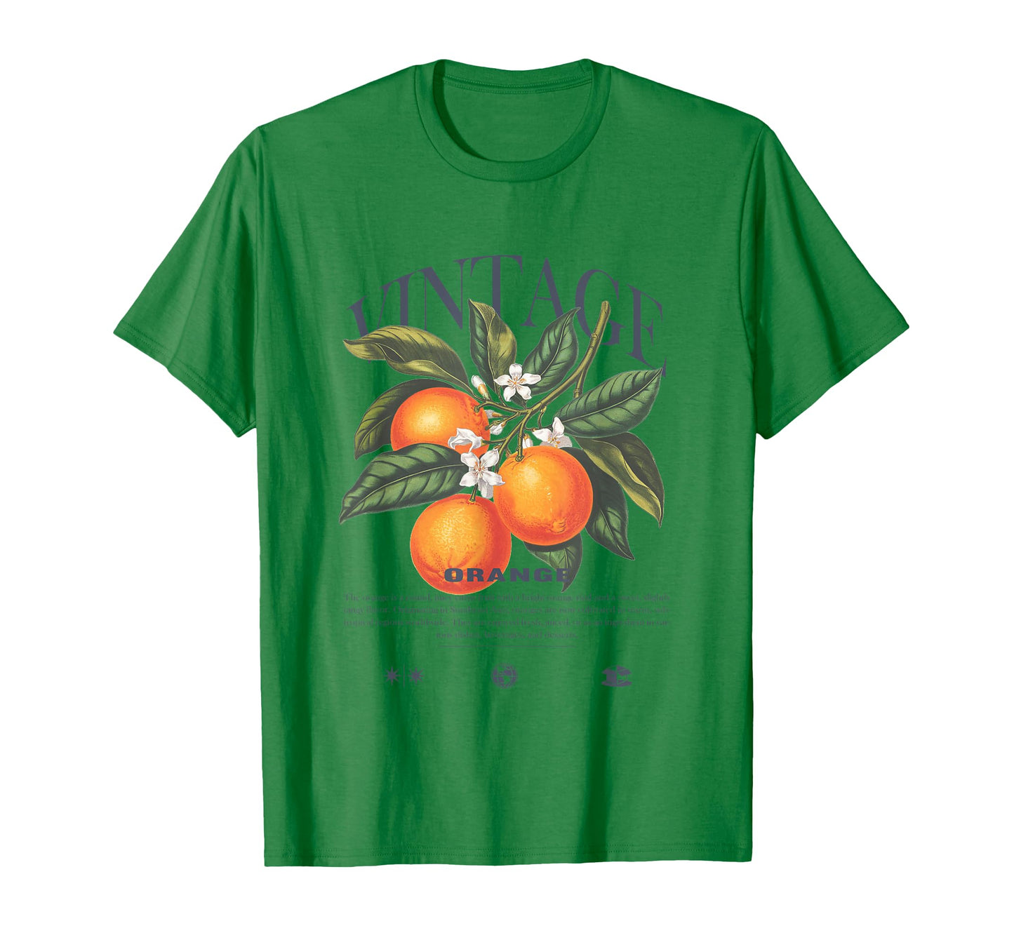 Orange Fruit Vintage T-Shirt