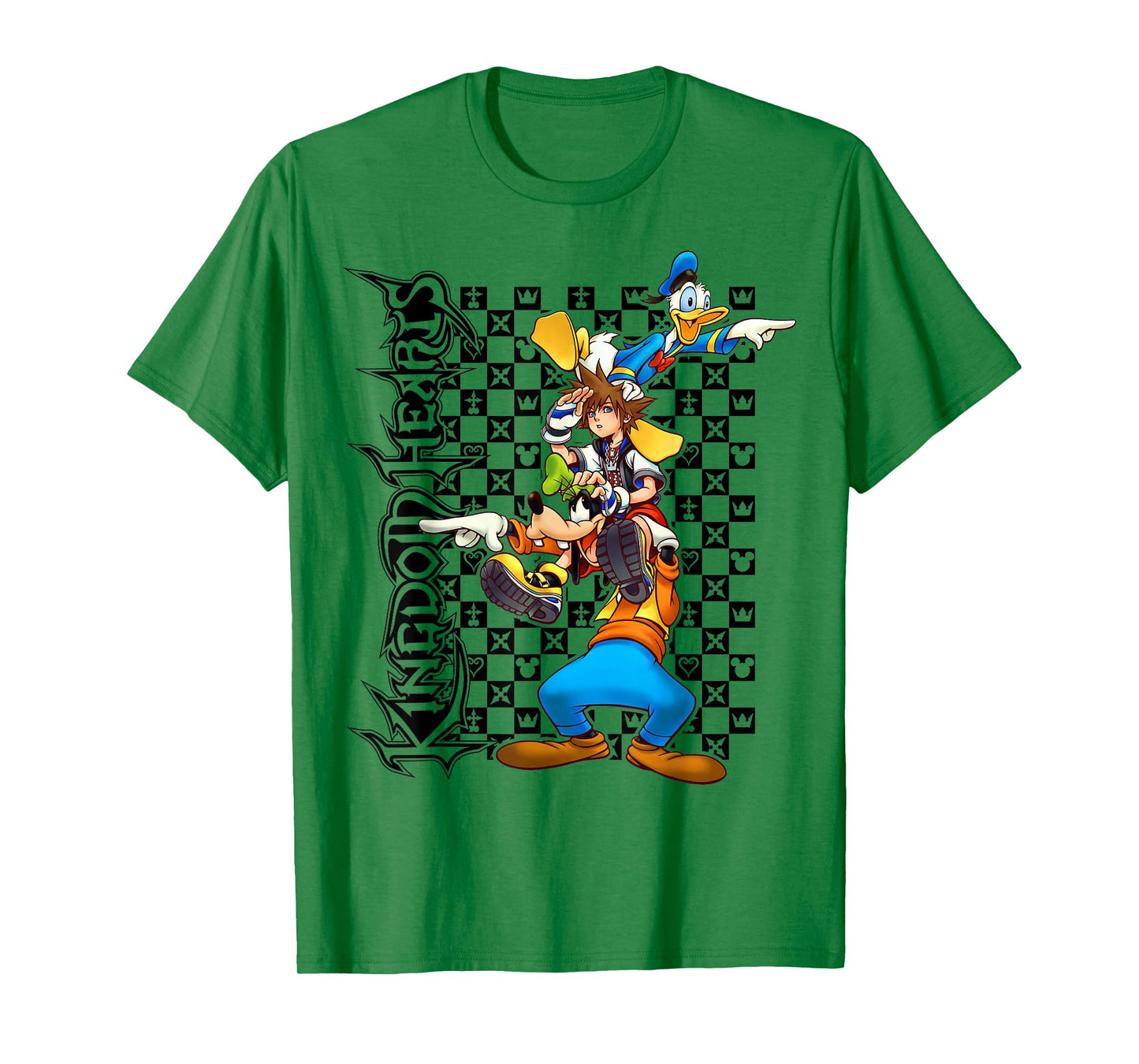 Kingdom Hearts - Check Group T-Shirt