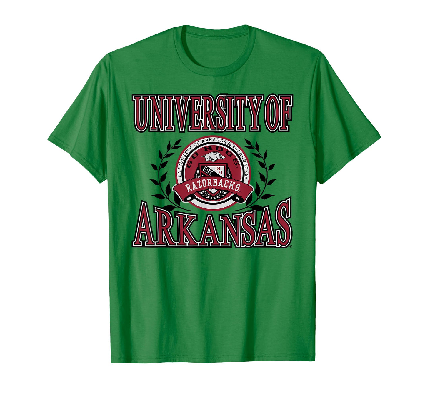 Arkansas Razorbacks Laurels Officially Licensed T-Shirt