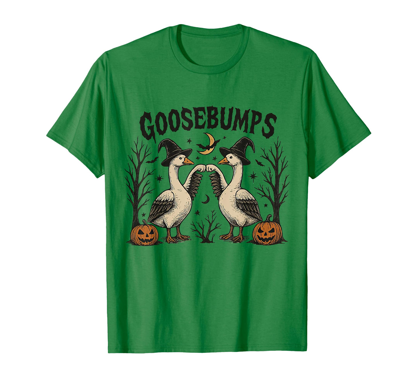 Goose Bumps Goosebumps Funny Goose Fist Bump Halloween T-Shirt