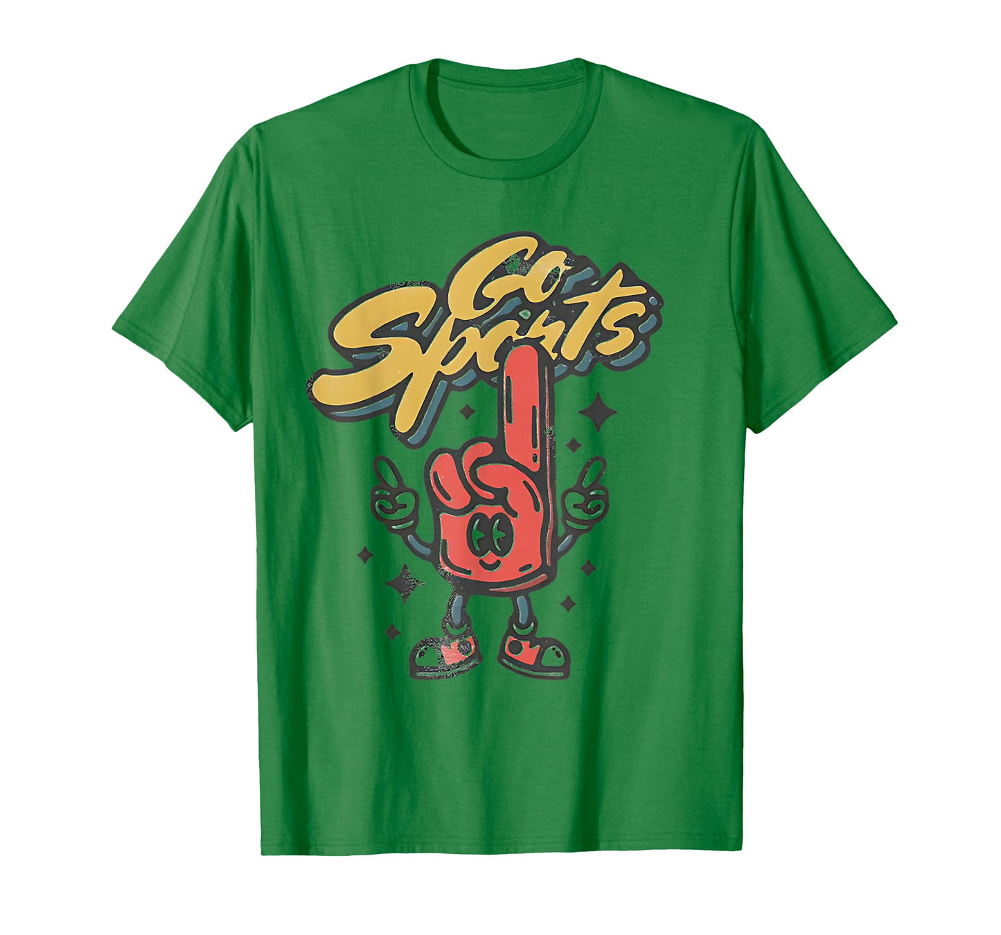 Go sport mascot retro y2k vintage sport spirit T-Shirt