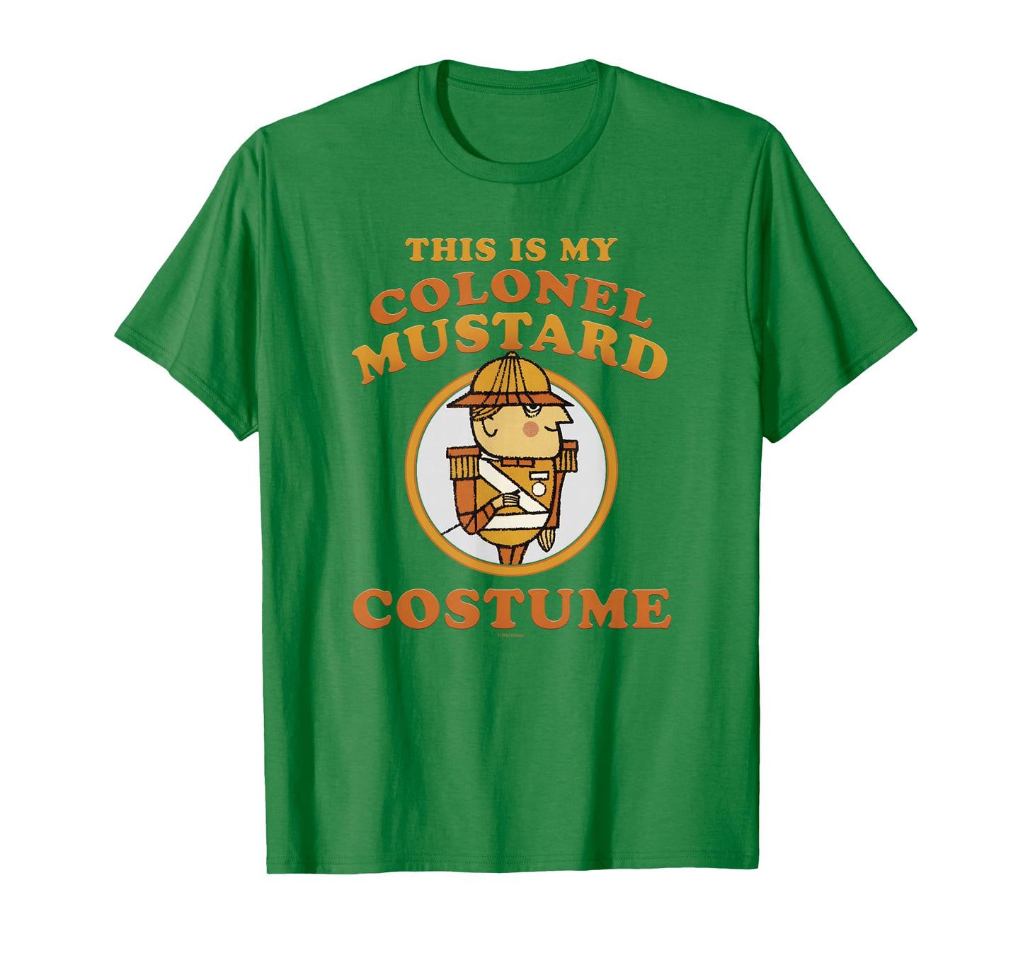 Clue This Is My Colonel Mustard Costume T-Shirt