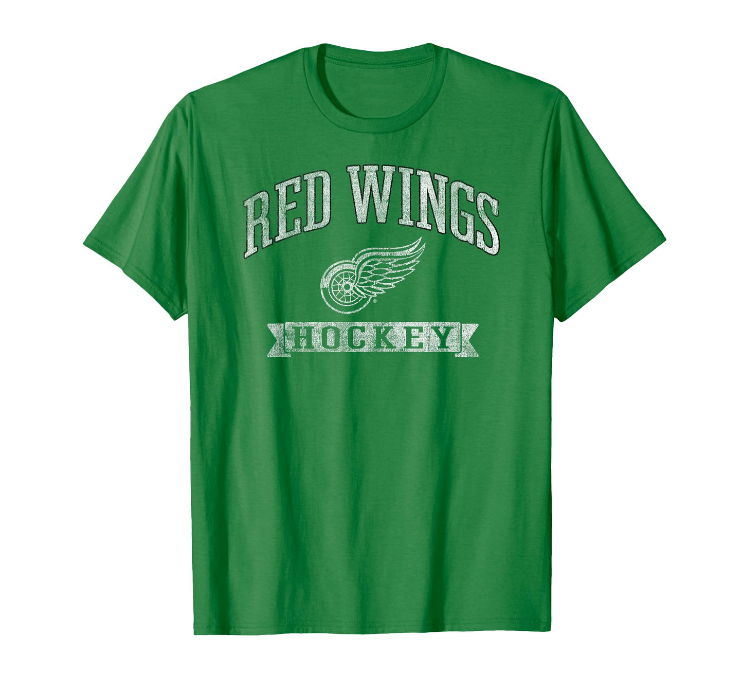 Detroit Red Wings Vintage Hockey Red Officially Licensed T-Shirt