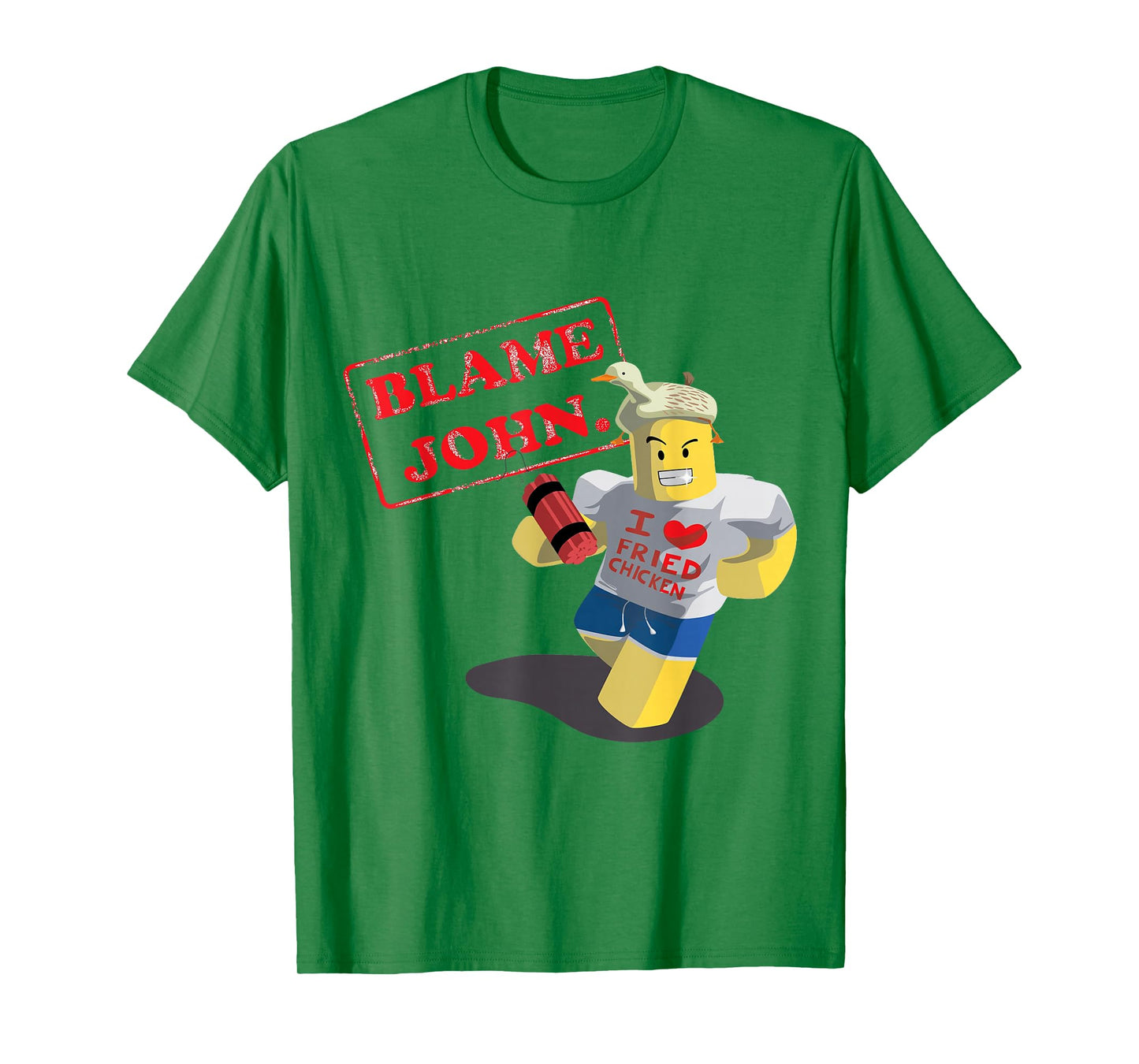 John Shedletsky i Love Fried Chicken Halloween Ghost T-Shirt