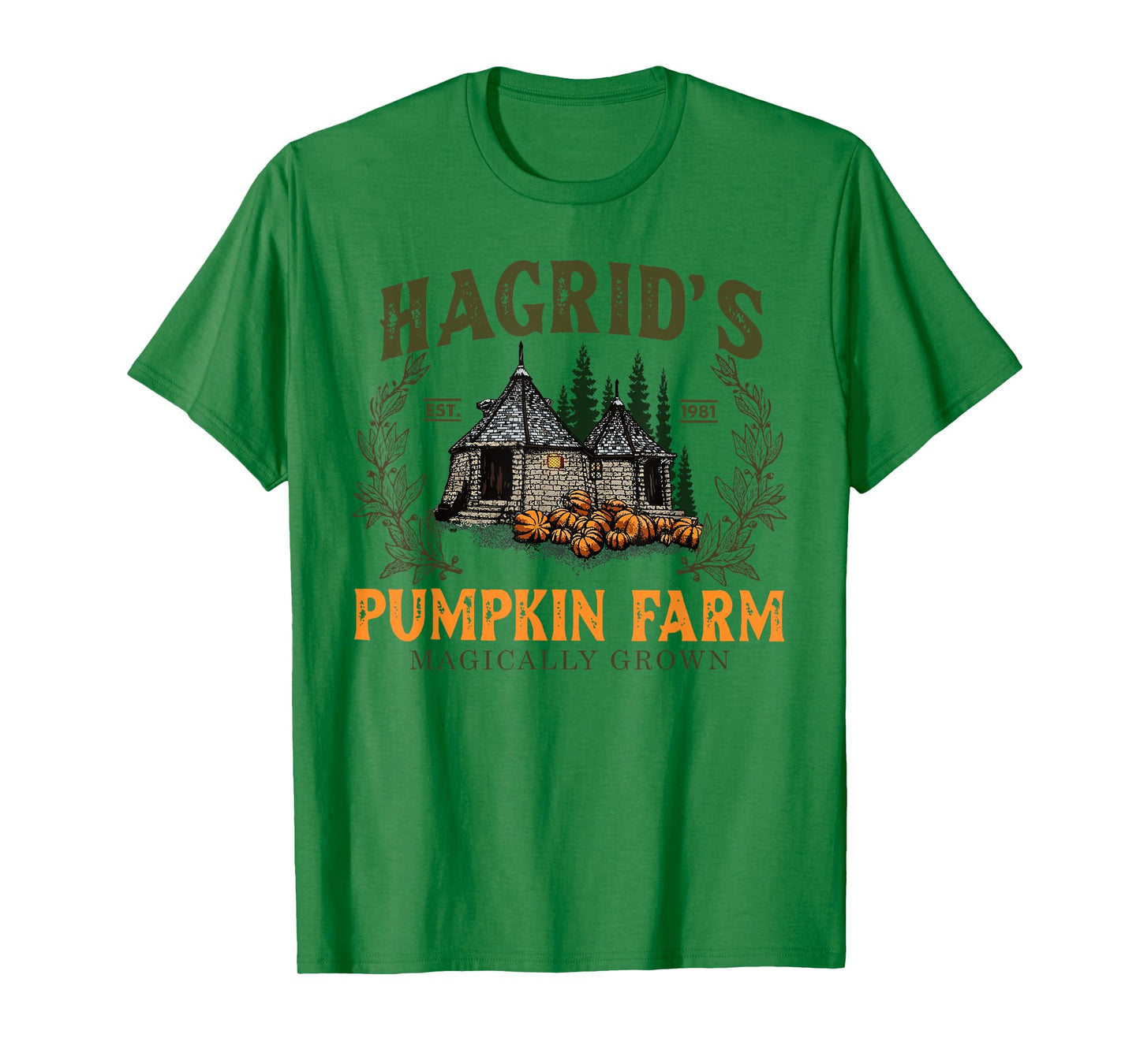 Hagrids Pumpkin Farm Magically Grown Halloween Spooky Season T-Shirt