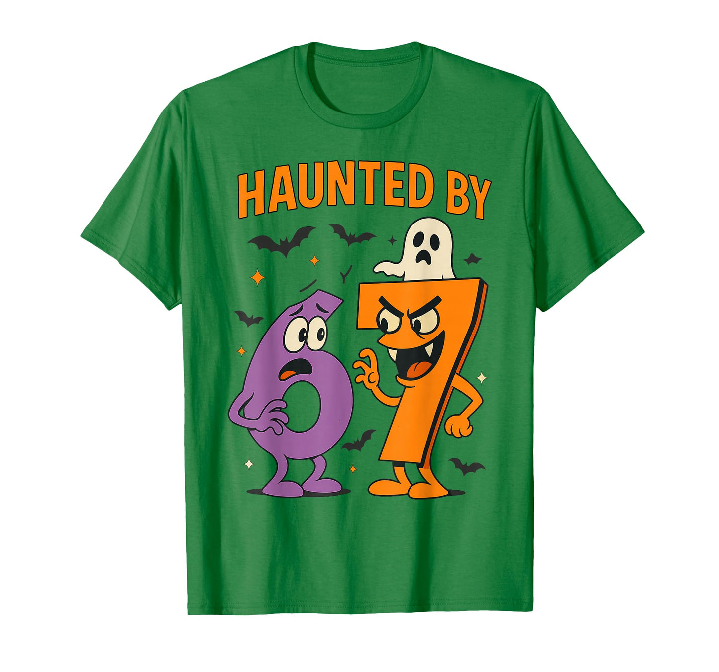 Haunted by 6-7 Six Seven Halloween 6 7 Meme T-Shirt