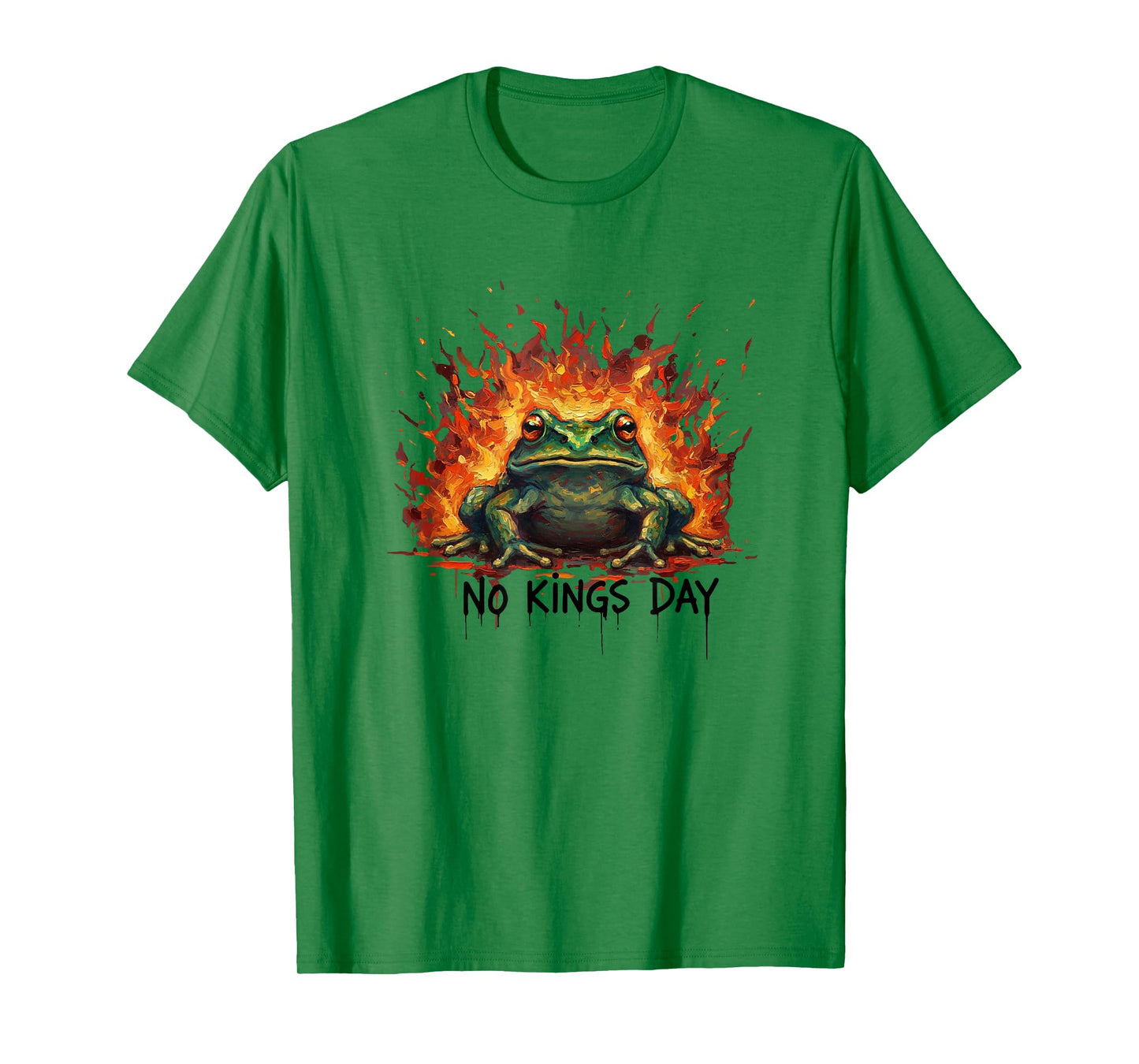No Kings Day Portland Shirt Frog Protest T-Shirt