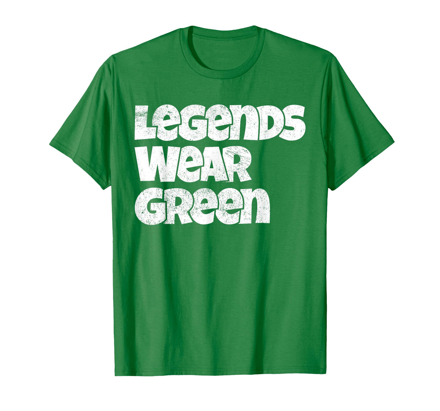 Legends Wear Green Spirit Wear Team Game Color War Funny T-Shirt