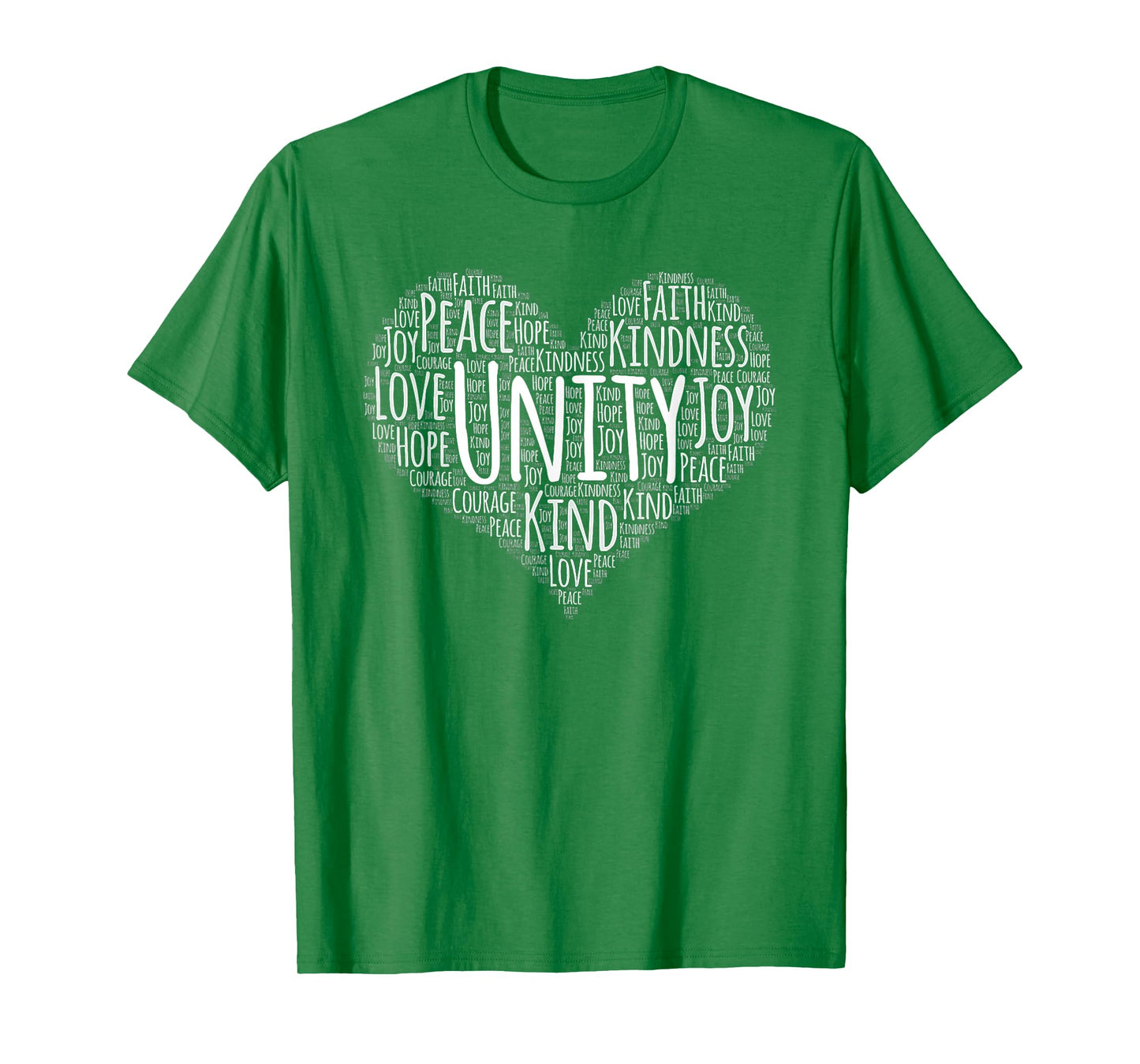 Unity Day Orange Shirt Heart Anti Bullying Kindness Teacher T-Shirt