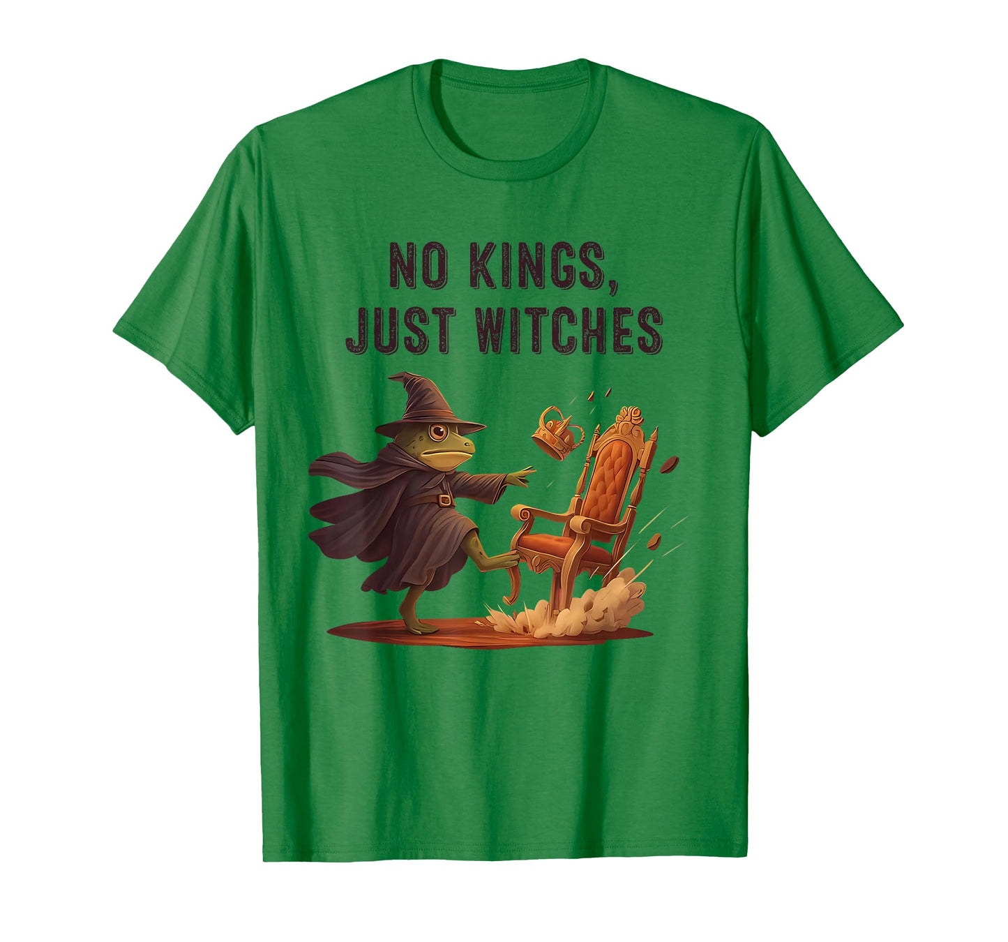 No Kings Just Witches Funny Halloween T-Shirt
