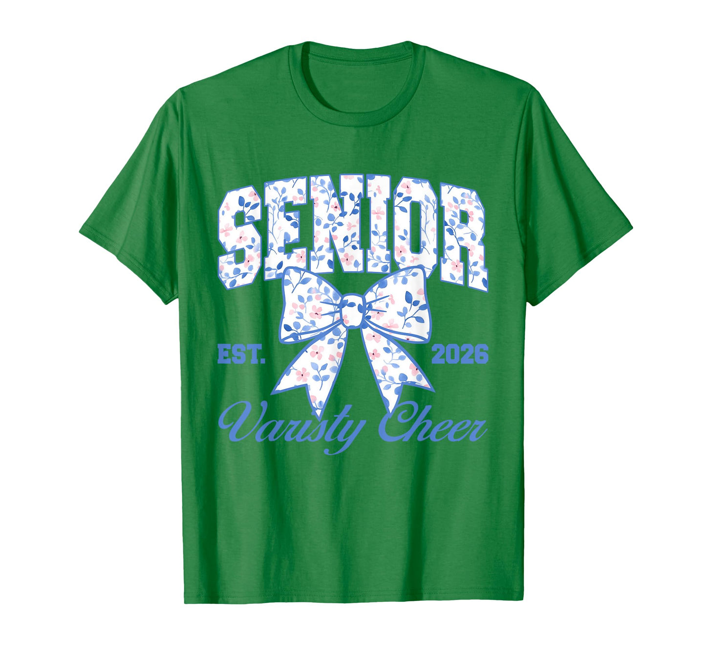 Cheer Senior Class Of 2026 High School Cheerleading Senior T-Shirt