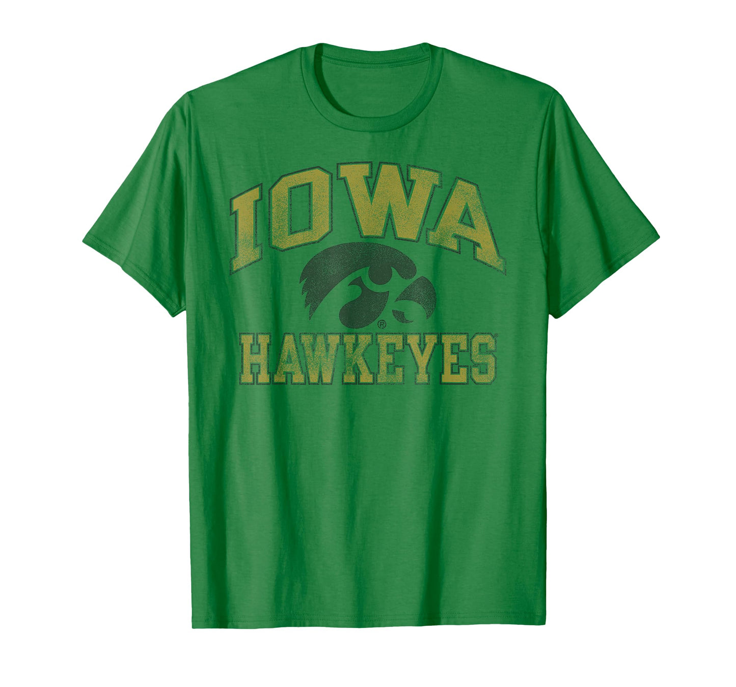 Iowa Hawkeyes Vintage Worn Gray Officially Licensed T-Shirt