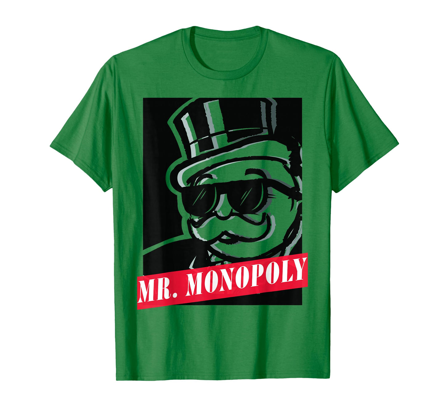 Monopoly Rich Uncle Pennybags Graphic Logo Poster T-Shirt