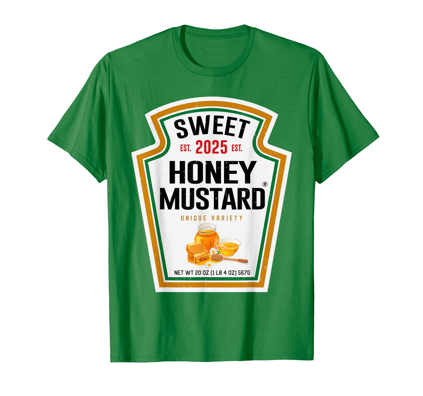 Honey Mustard Condiment DIY Halloween Costume Matching Group T-Shirt