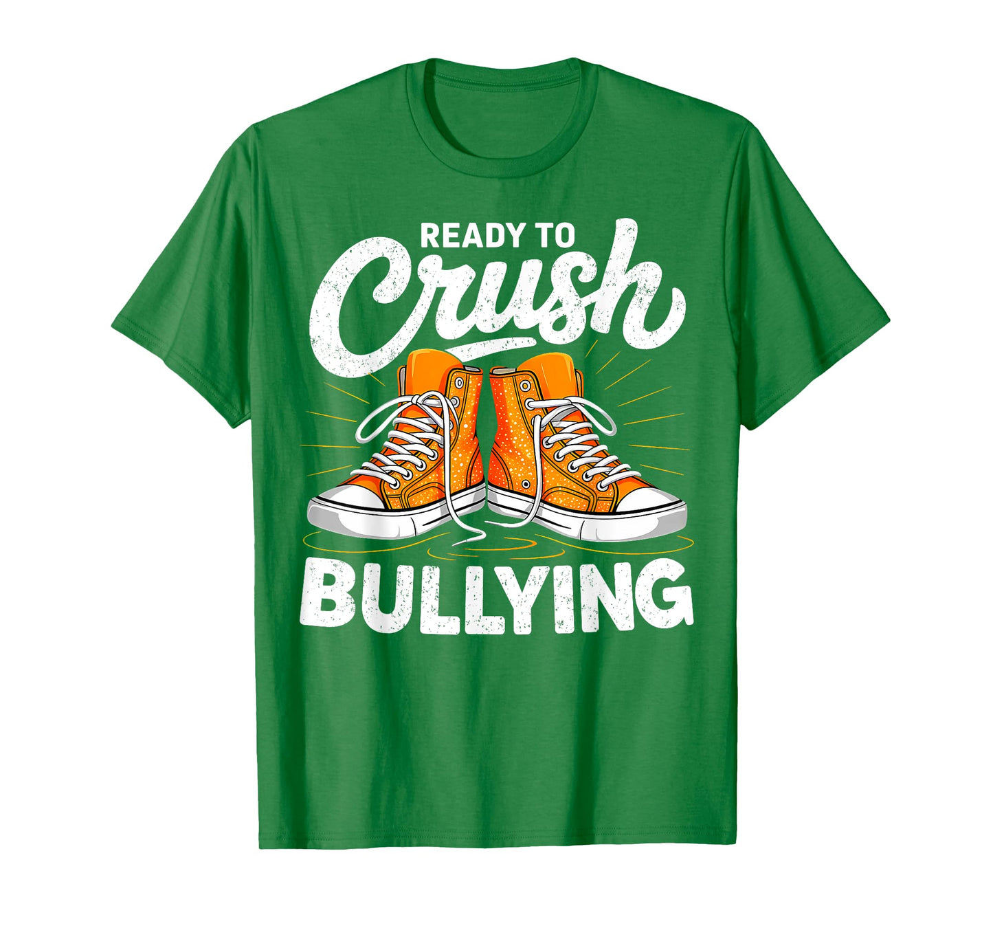 Ready to Crush Bullying Sneakers Unity Day Anti Bullying Kid T-Shirt