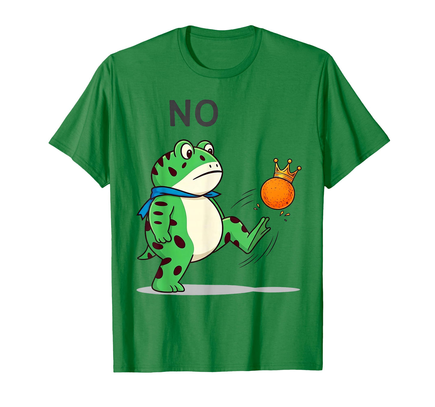Funny Resist Portland Frog No Kings Since 1776 Frog Protest T-Shirt