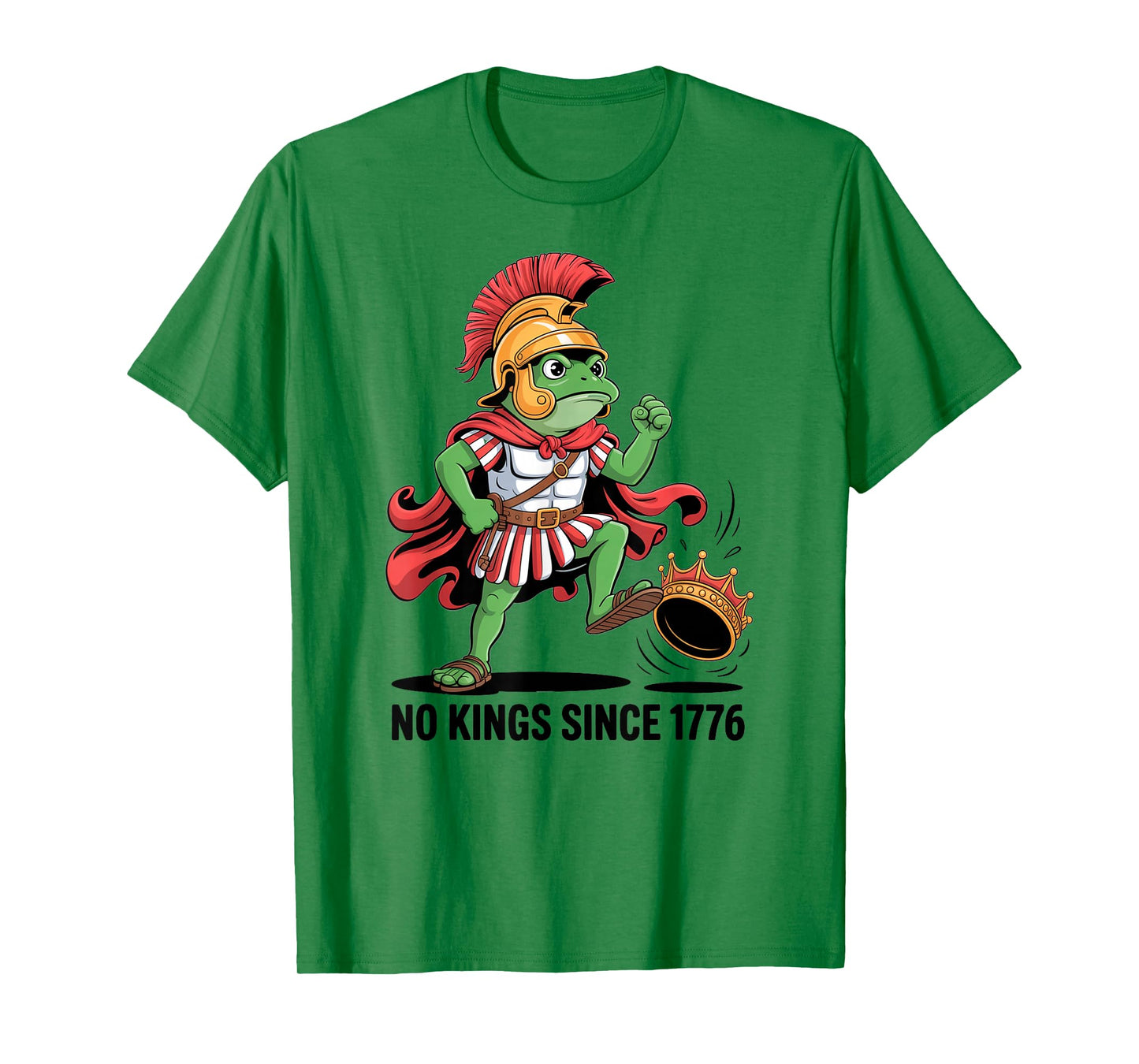 No Kings Frog No Kings in America Italian Brainrot Frog T-Shirt