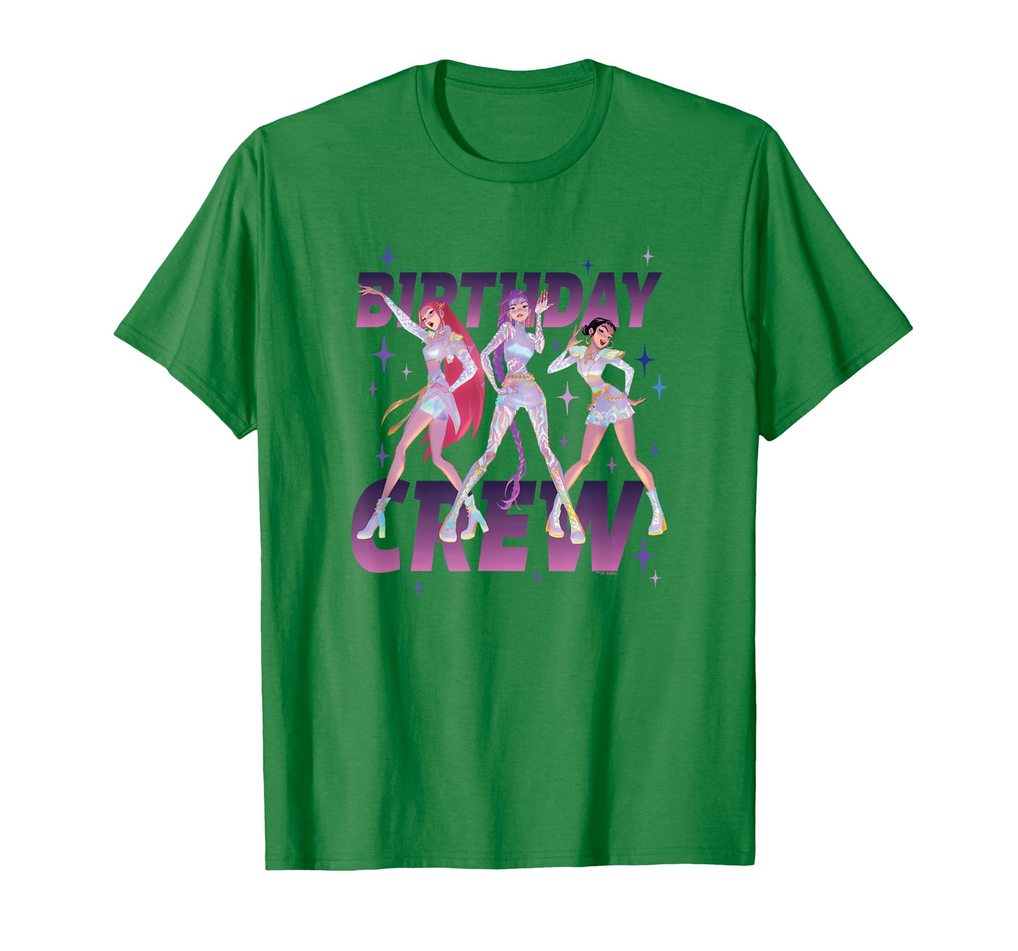 Kpop Demon HUNTR/X Birthday Crew Officially Licensed T-Shirt