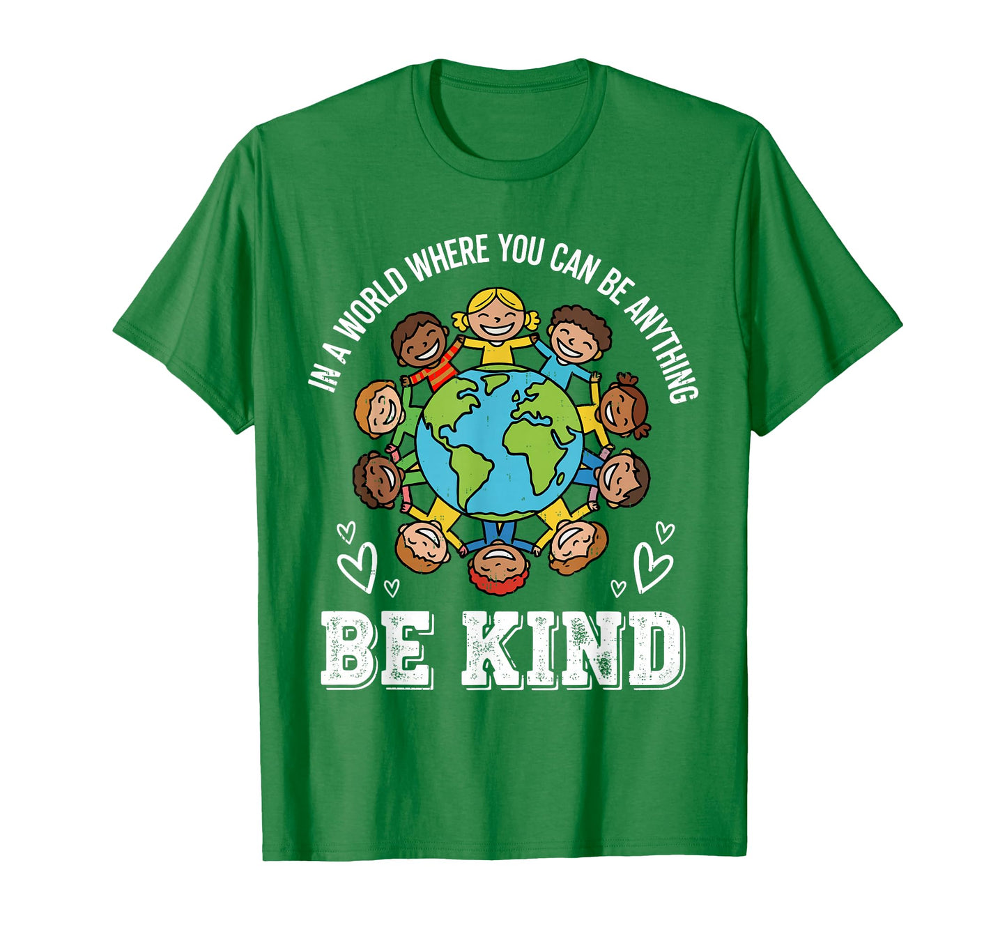 Unity Day Orange Be Kind Earth Anti Bullying Boys Girls Kids T-Shirt
