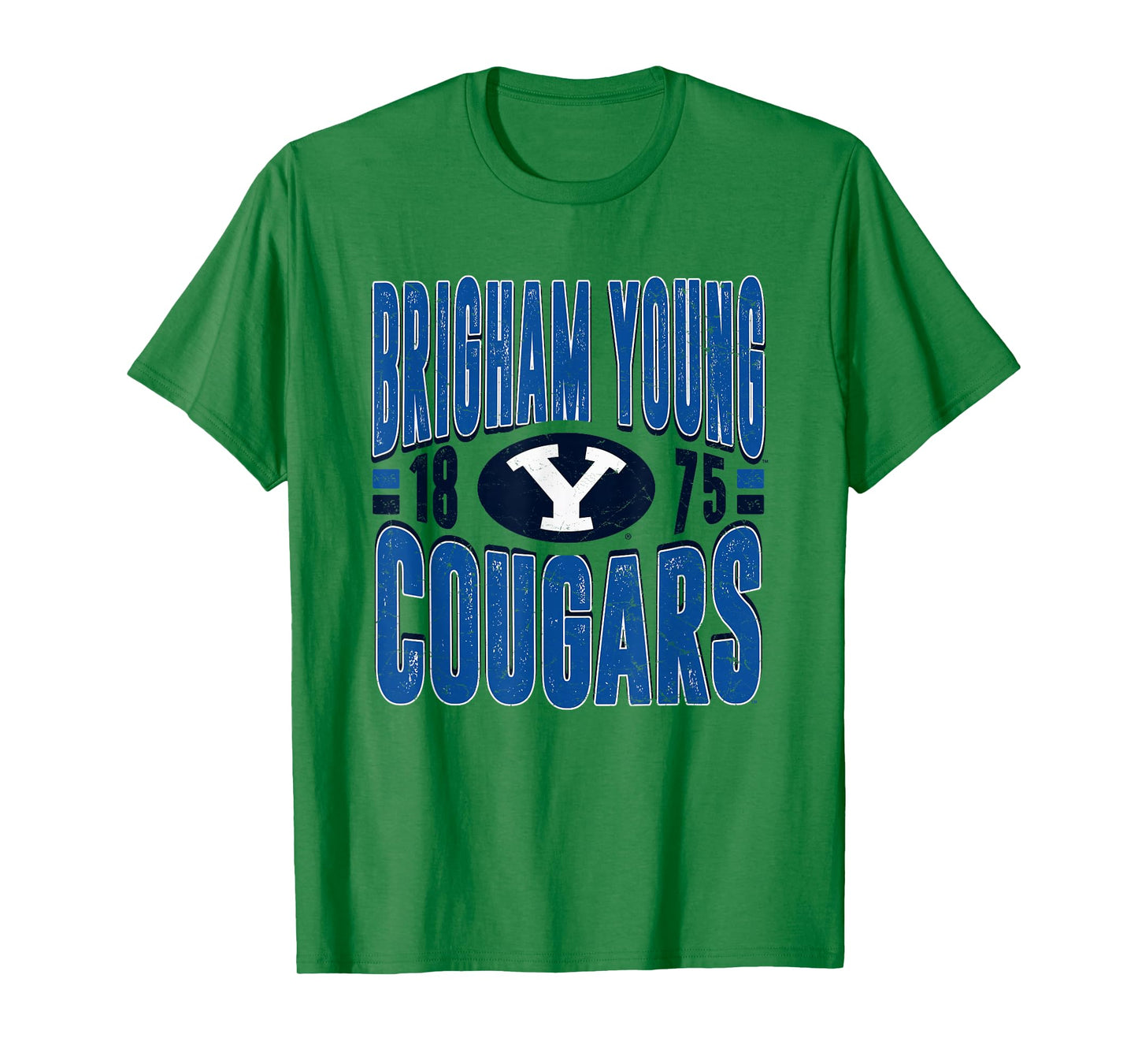 BYU Cougars Vintage 90's Retro White Officially Licensed T-Shirt