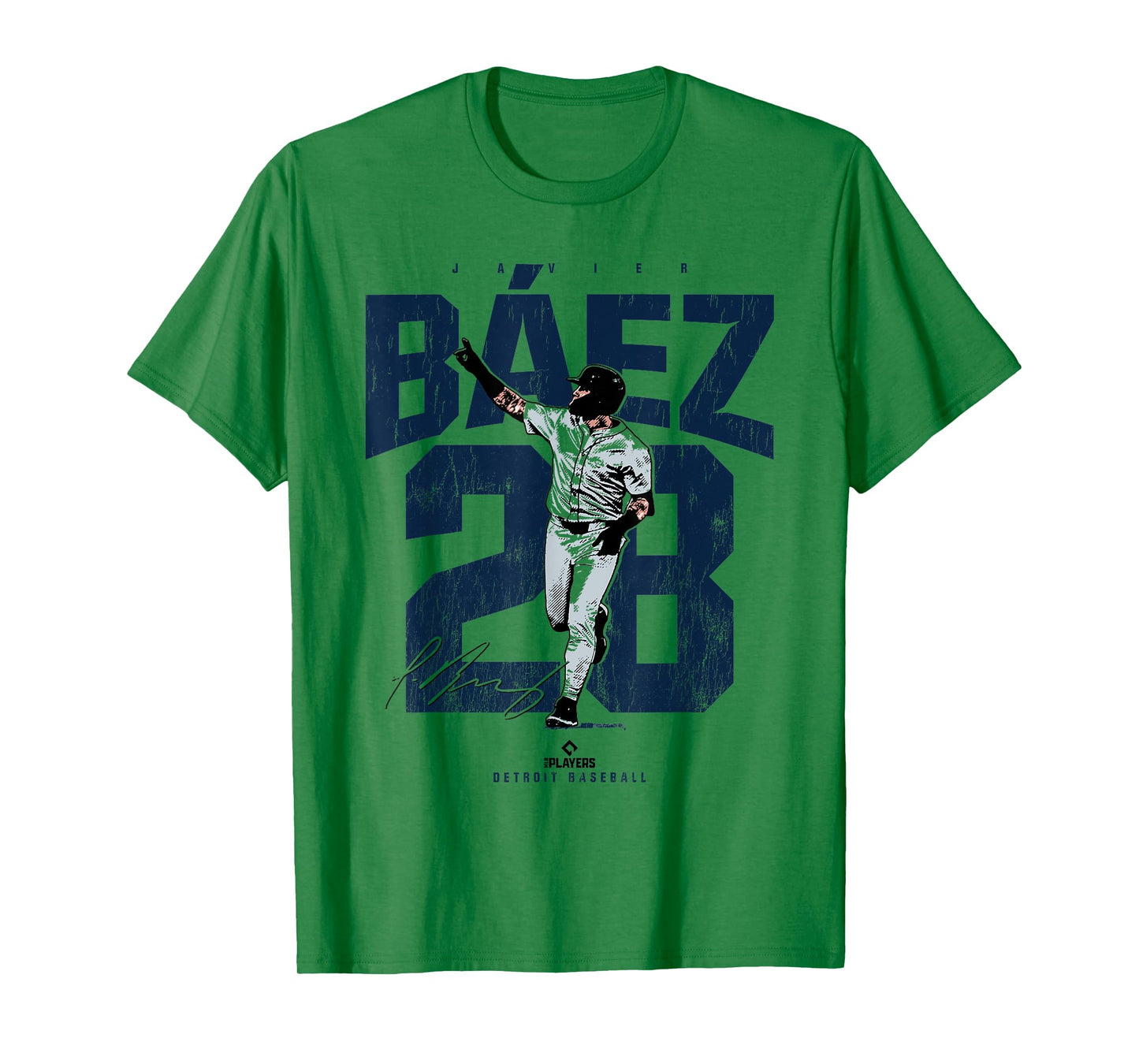 Javier Baez | Detroit Baseball Players | MLBJBA3901 T-Shirt
