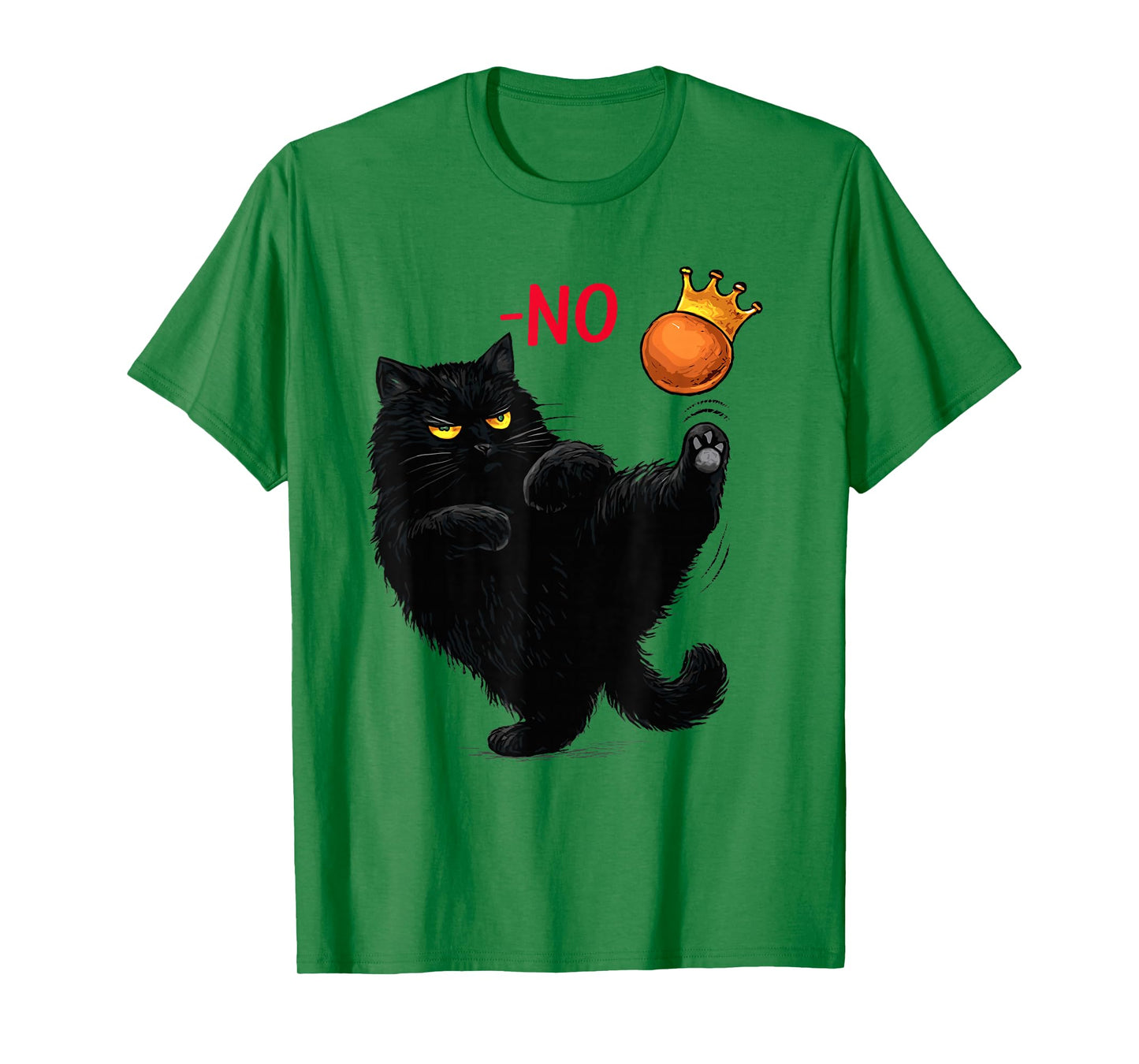 No Kings in America October 18 Black Cat Halloween T-Shirt