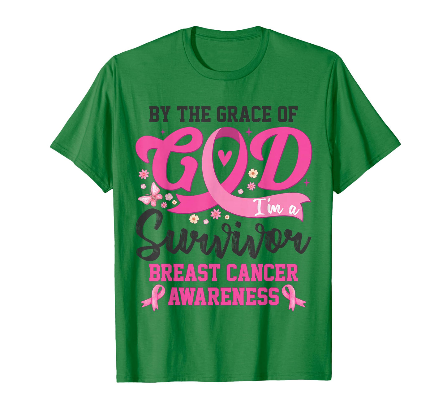 I'm A Survivor Breast Cancer Awareness For Women Mom Grandma T-Shirt