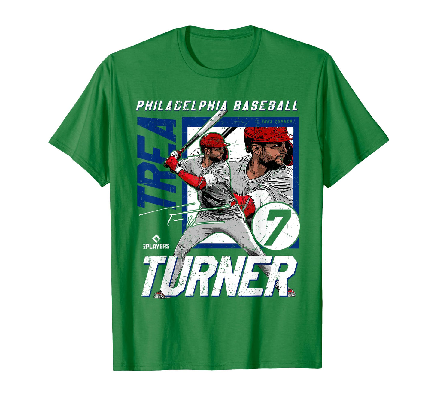 Trea Turner | Philadelphia MLB Baseball Players| MLBTTU205M T-Shirt