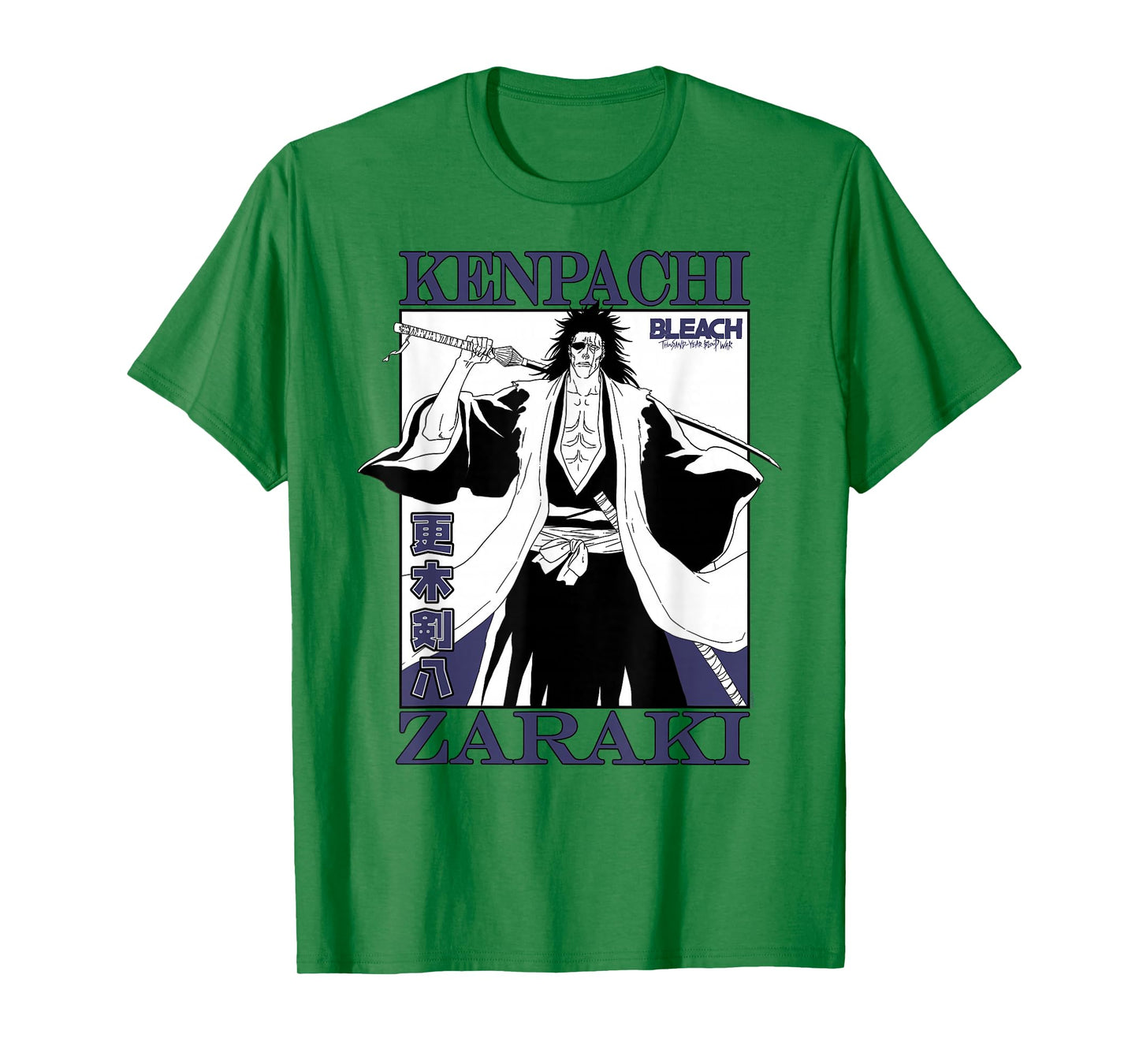 BLEACH: Thousand Year Blood War Kenpachi Zaraki Anime T-Shirt