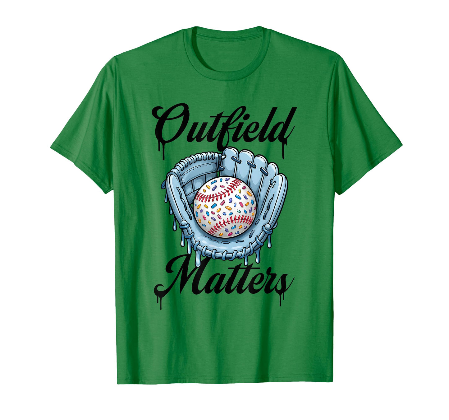 Baseball Outfield Matters Funny Baseball Player Outfielders T-Shirt