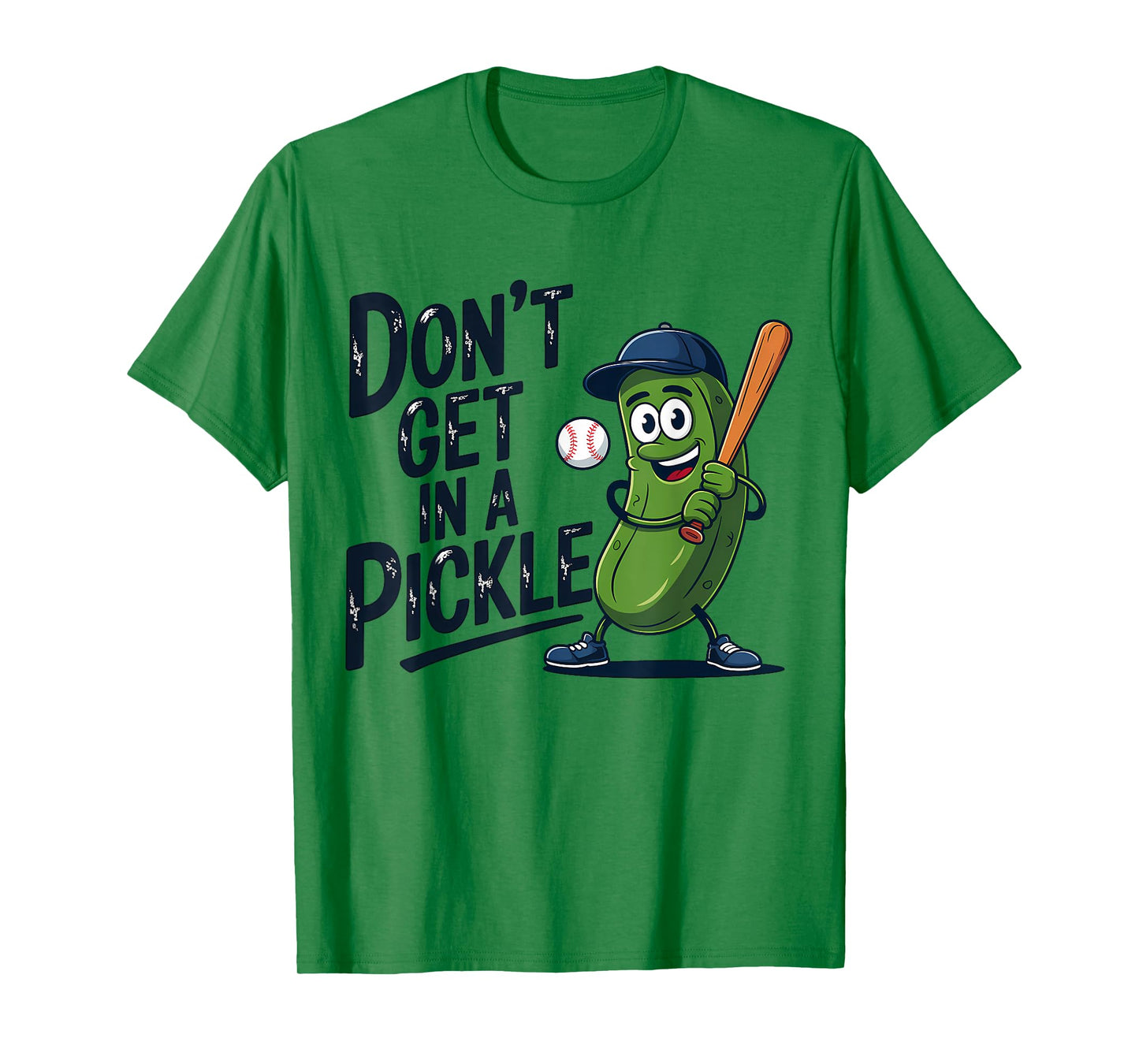 Don't Get in a Pickle Funny Baseball T-Shirt