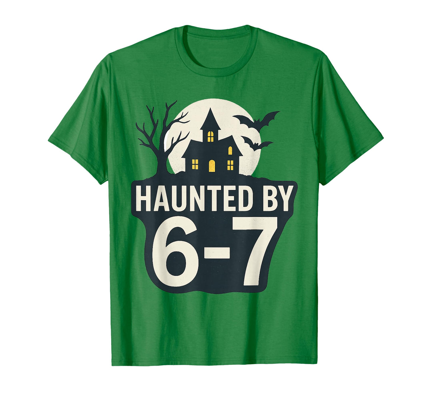 67 Meme Halloween House Spooky - Six Seven Gen Alpha Z T-Shirt