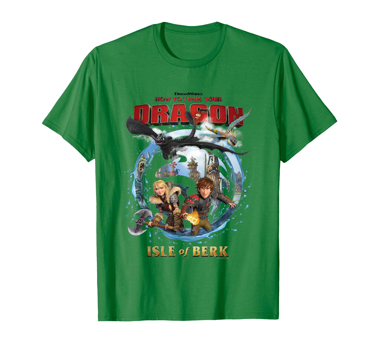 Universal Epic Universe Isle of Berk Soaring Dragons Portal T-Shirt