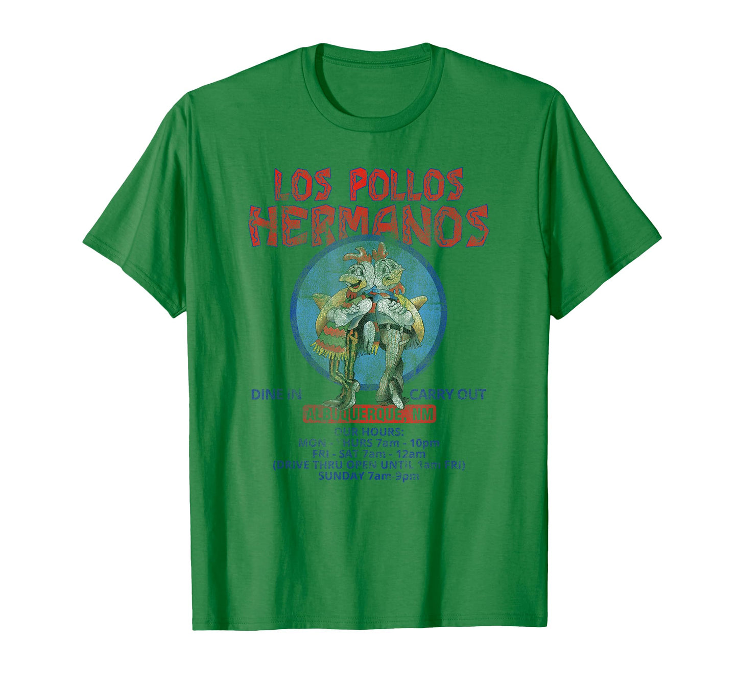 Breaking Bad Los Pollos Hermanos Albuquerque Retro Ad TV T-Shirt