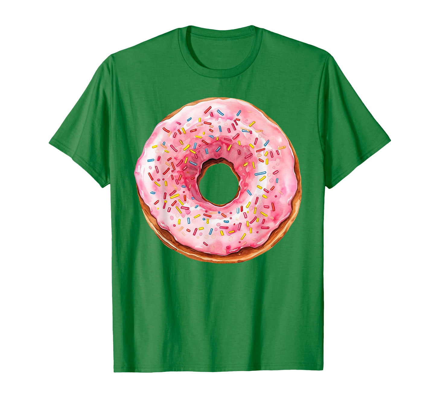 Donut Adult Kids Men Women Doughnut Costume T-Shirt