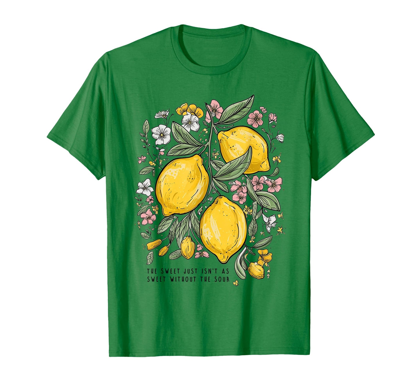Retro Lemon Tee Lemon Fruits Design Citrus Lime Lemontree T-Shirt
