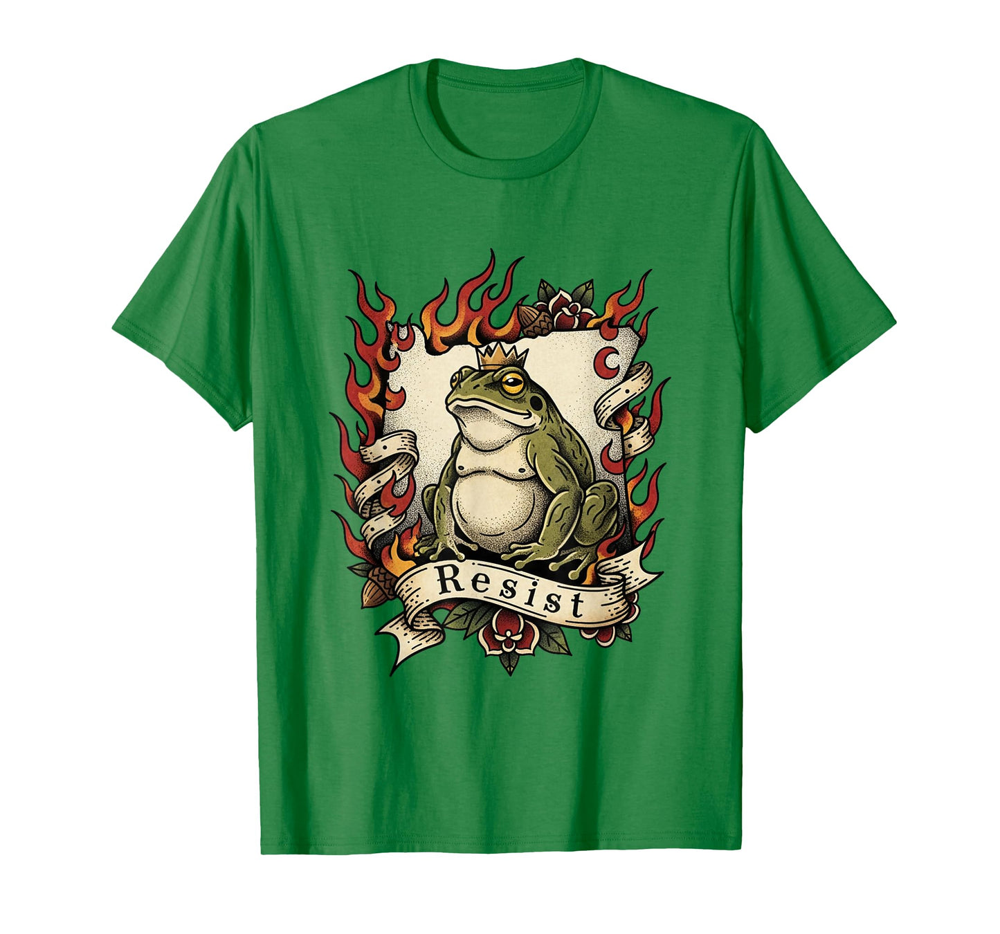 Portland Frog Protest Shirt Funny Portland Frog T-Shirt