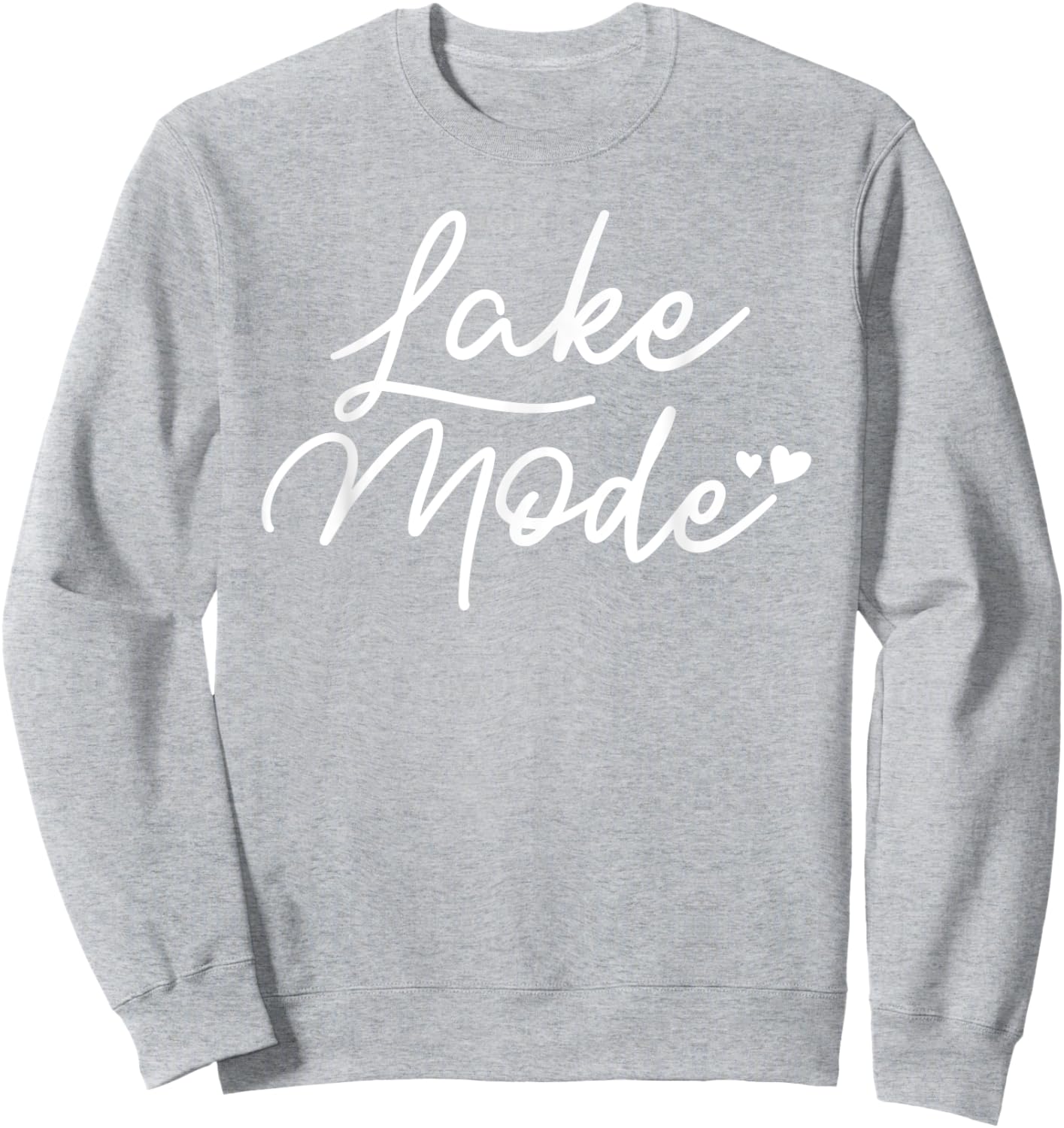 Lake Life in Summer Vacation of Funny Camping and Lake Mode Sweatshirt - Sweatshirt | Ash
