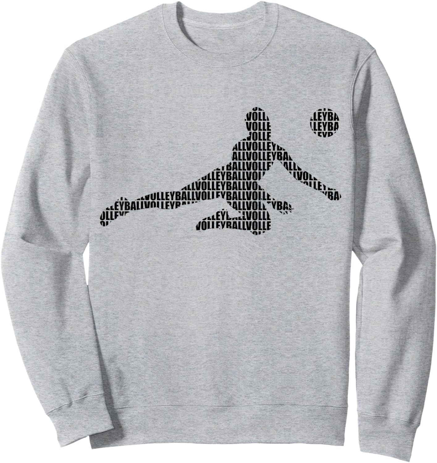 Volleyball Player Beach Volleyball Player Fun Sweatshirt - Sweatshirt | Ash