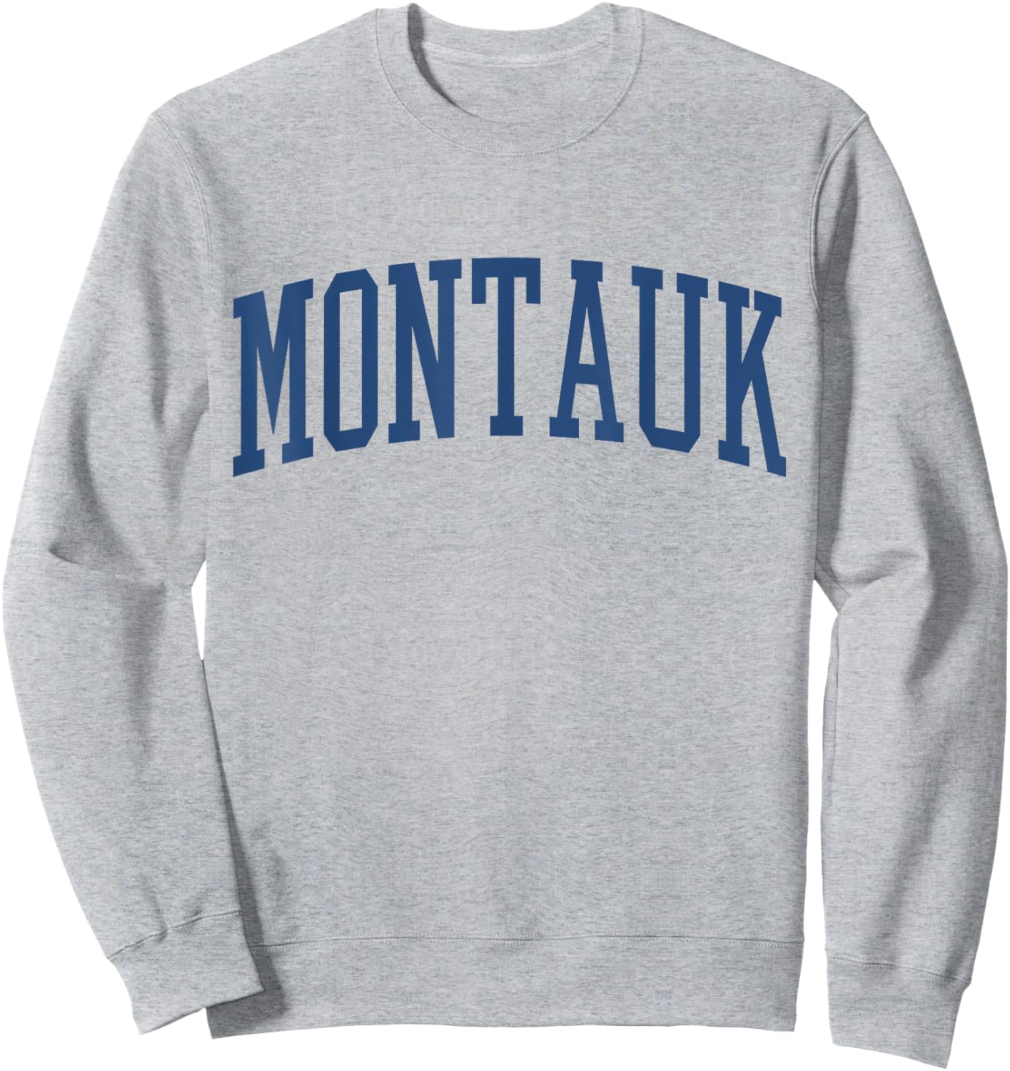 Varsity Grey Montauk Sweatshirt - Sweatshirt | Ash