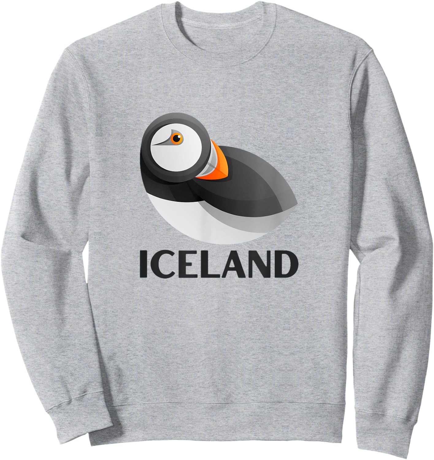 Iceland Puffin Bird Watching Tops, & Accessories Gear Sweatshirt - Sweatshirt | Ash
