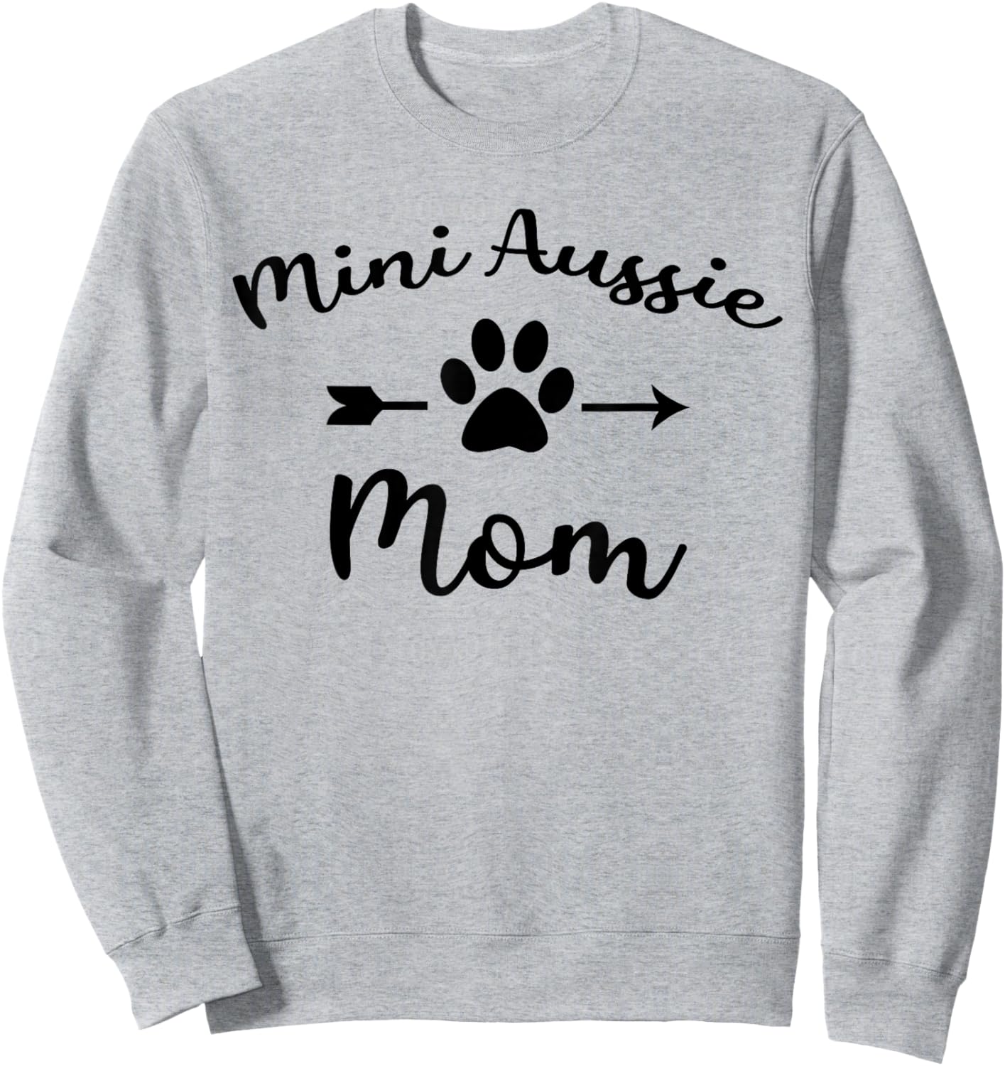 Australian-Shepherd Shirt Mini Aussie Mom Sweatshirt - Sweatshirt | Ash