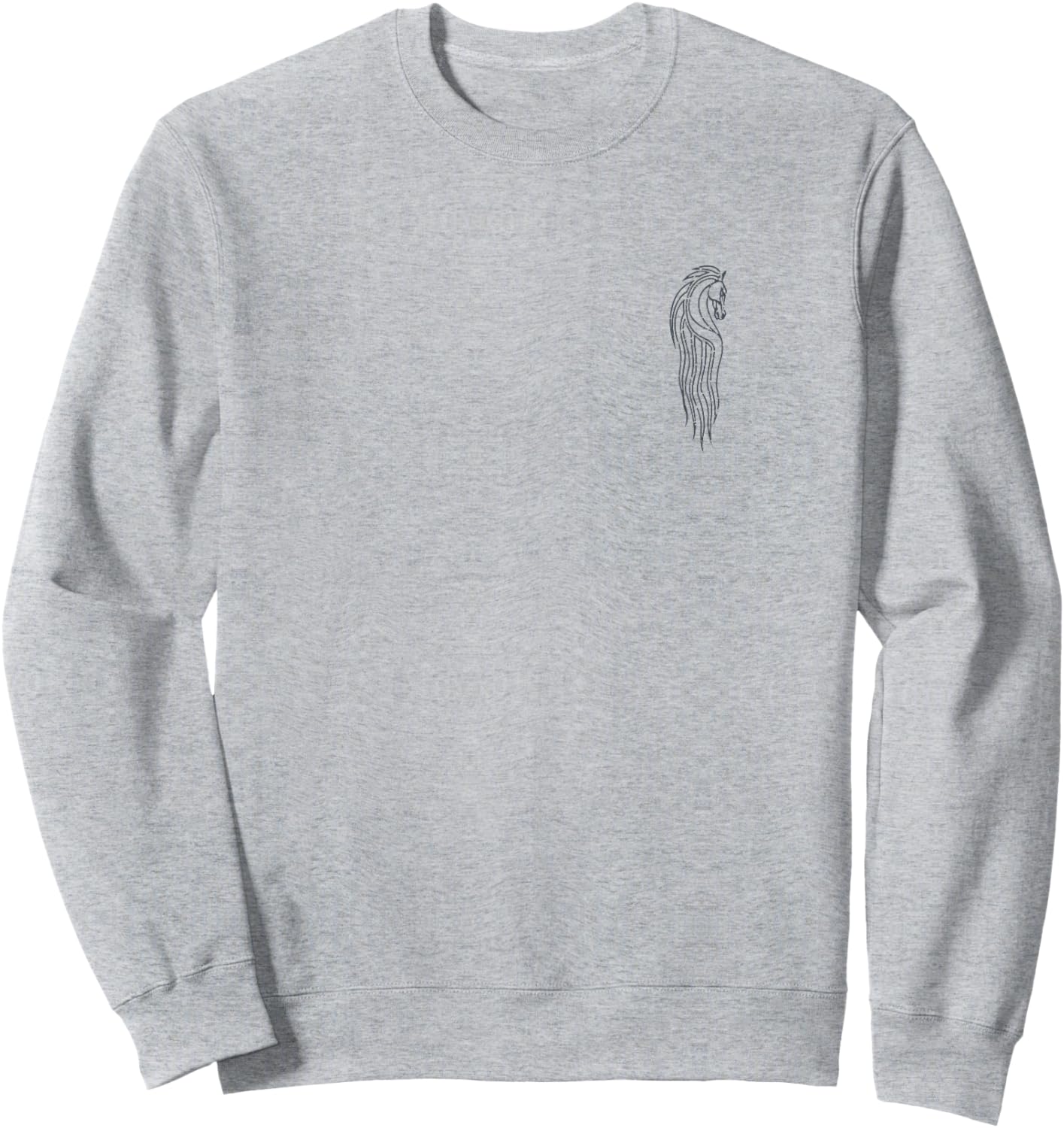The Lord of The Rings Front Back Map and Logo Fantasy Movie Sweatshirt - Sweatshirt | Ash