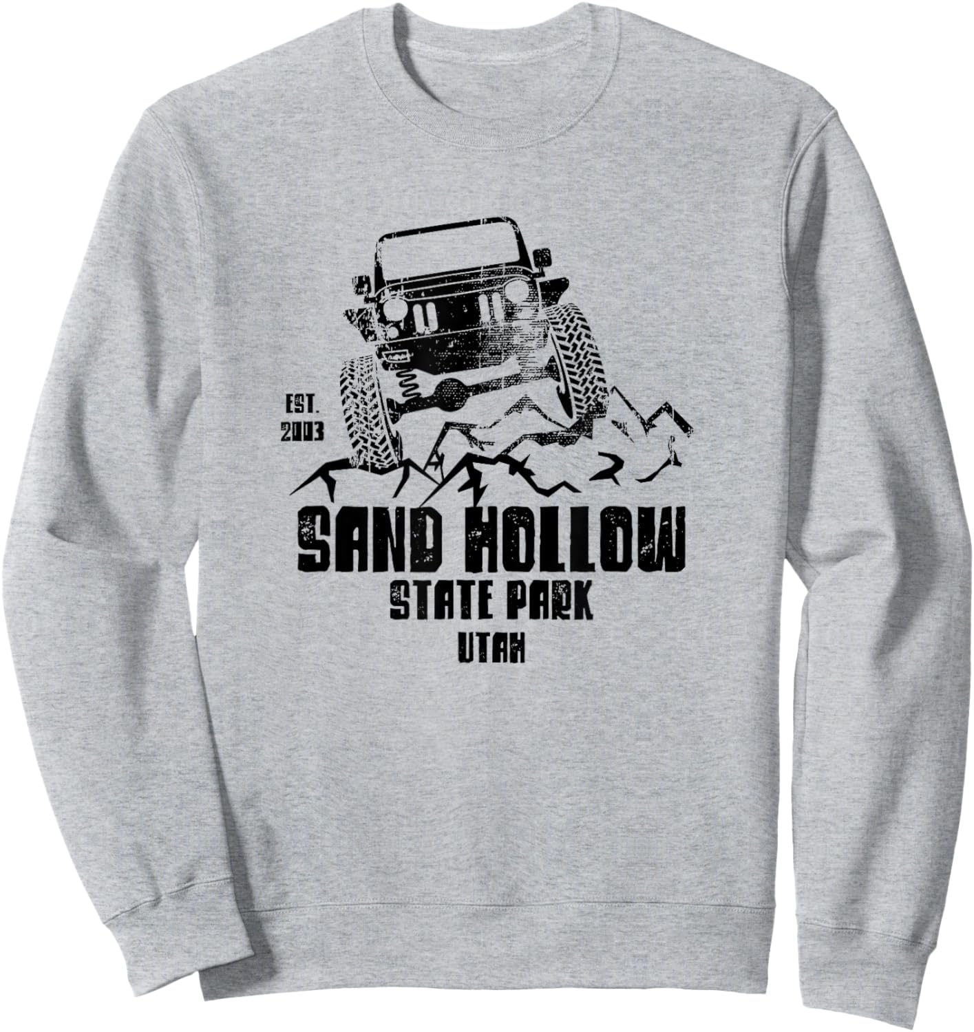 SAND HOLLOW STATE PARK cool design Sweatshirt - Sweatshirt | Ash