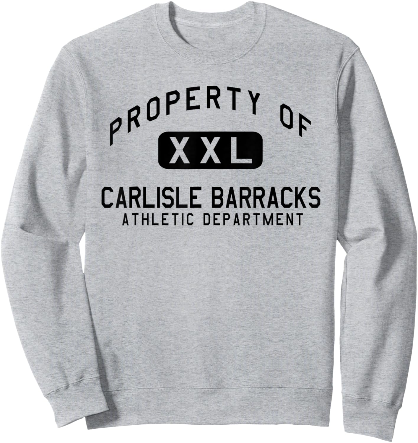 Property of Carlisle Barracks Athletic Department Sweatshirt - Sweatshirt | Ash
