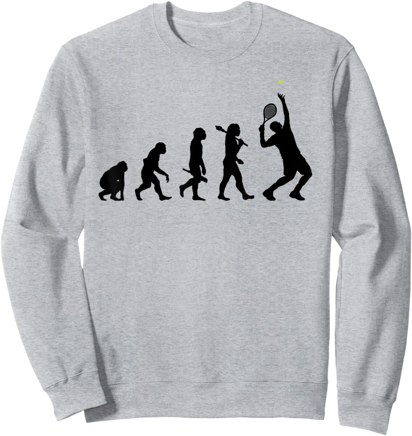 Evolution of a Tennis Player Sweatshirt - Sweatshirt | Ash