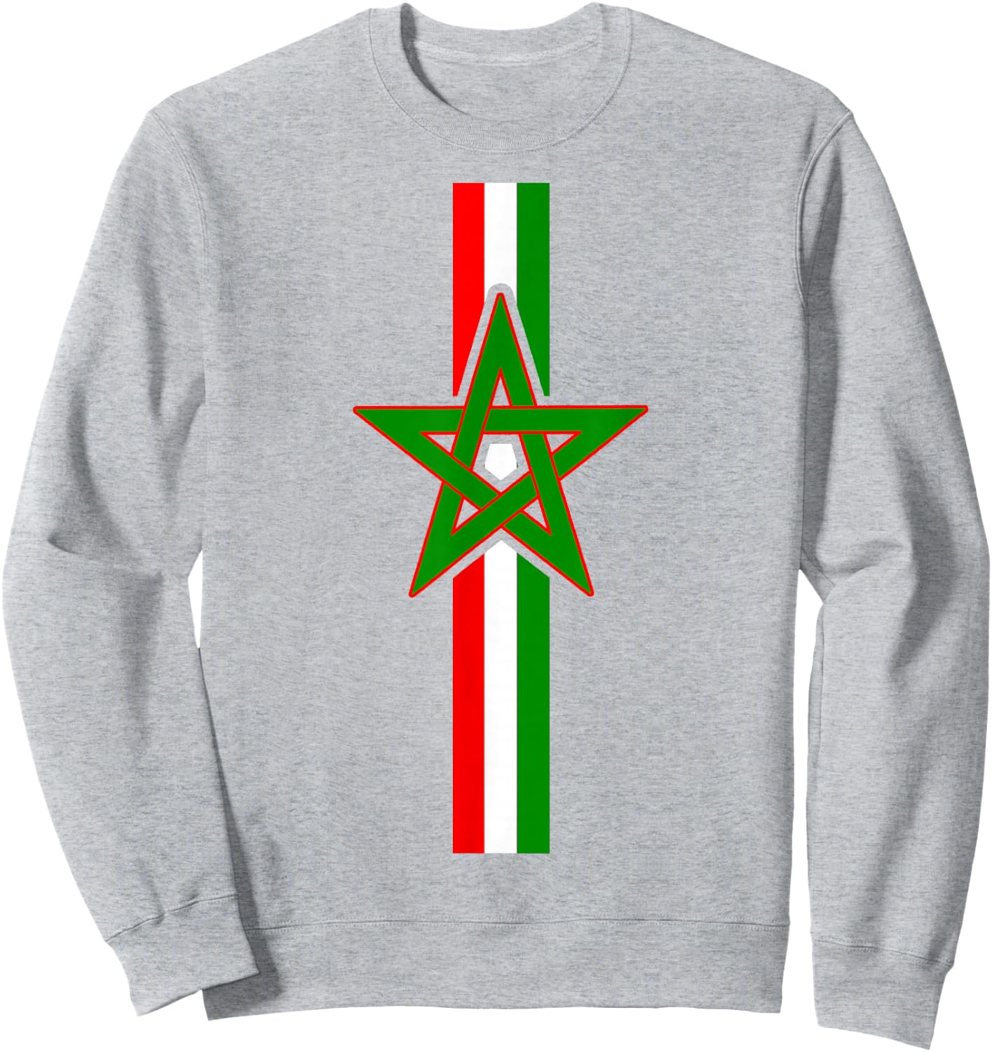 Moroccan Flag Morocco Soccer Jersey Women Boys Girls Sweatshirt - Sweatshirt | Ash