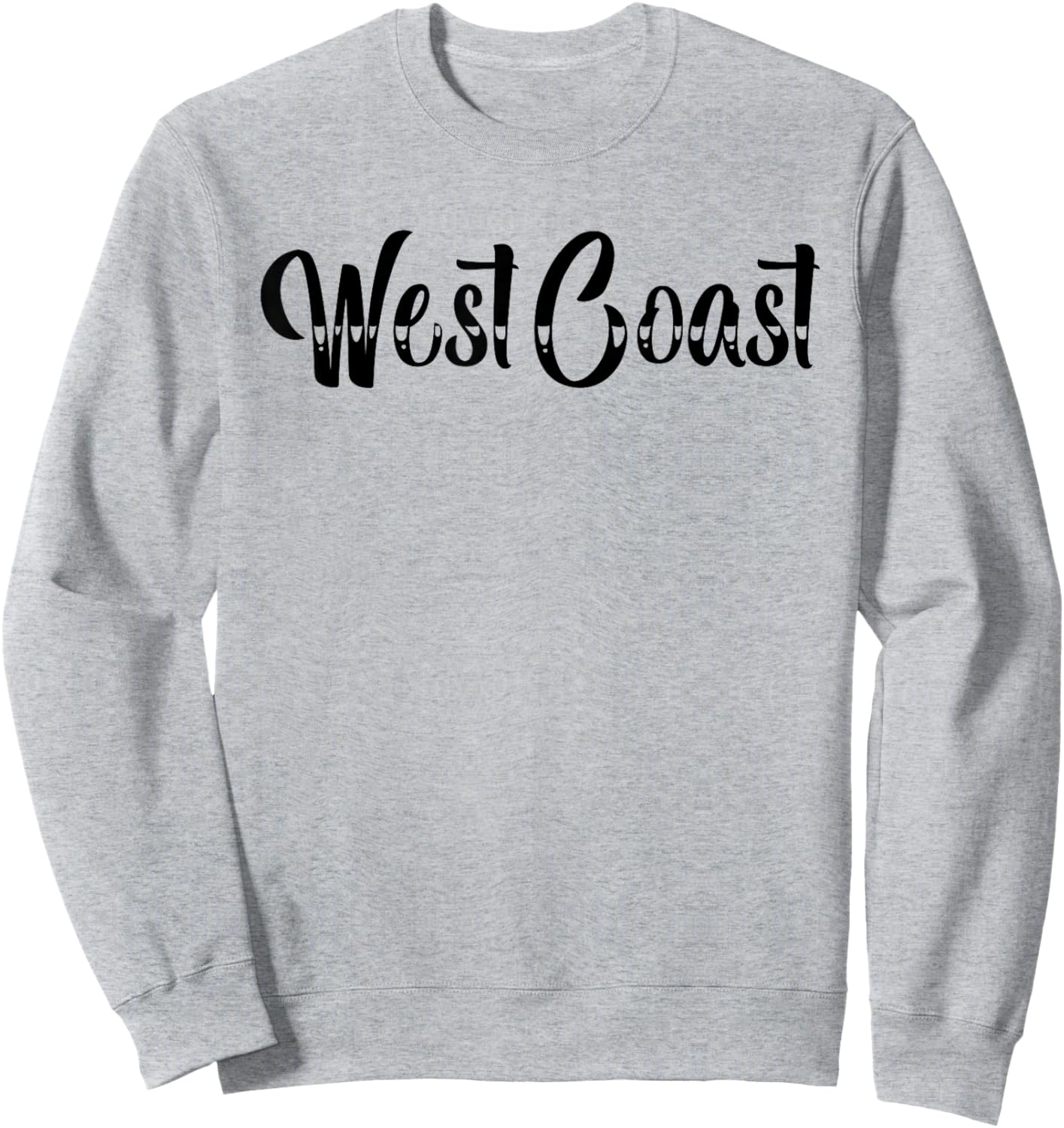 West Coast Tattoo Style Sweatshirt - Sweatshirt | Ash