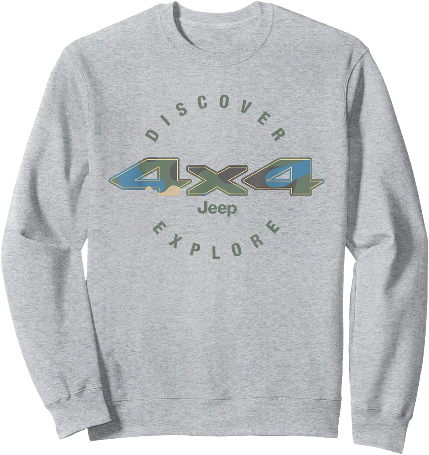 Jeep 4x4 Sweatshirt - Sweatshirt | Ash