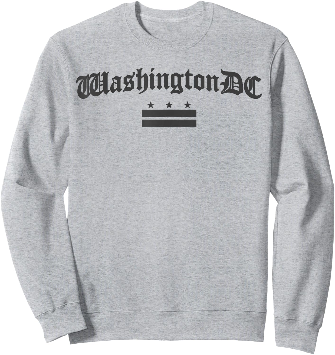 District of Columbia Flag Washington DC Men Women Kids Sweatshirt - Sweatshirt | Ash